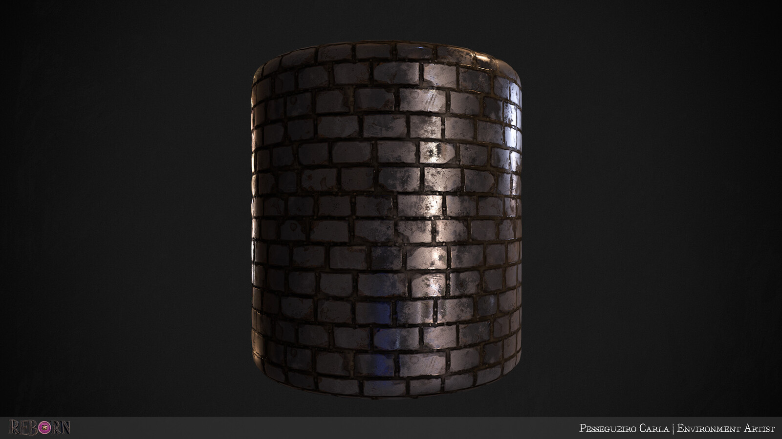 Cobblestone designer marmoset render