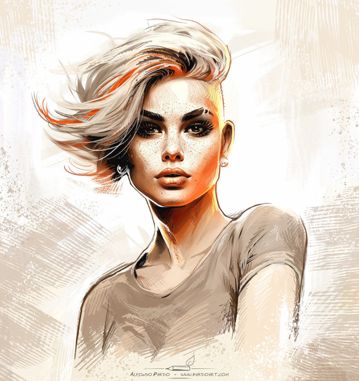 Scketch girl 02