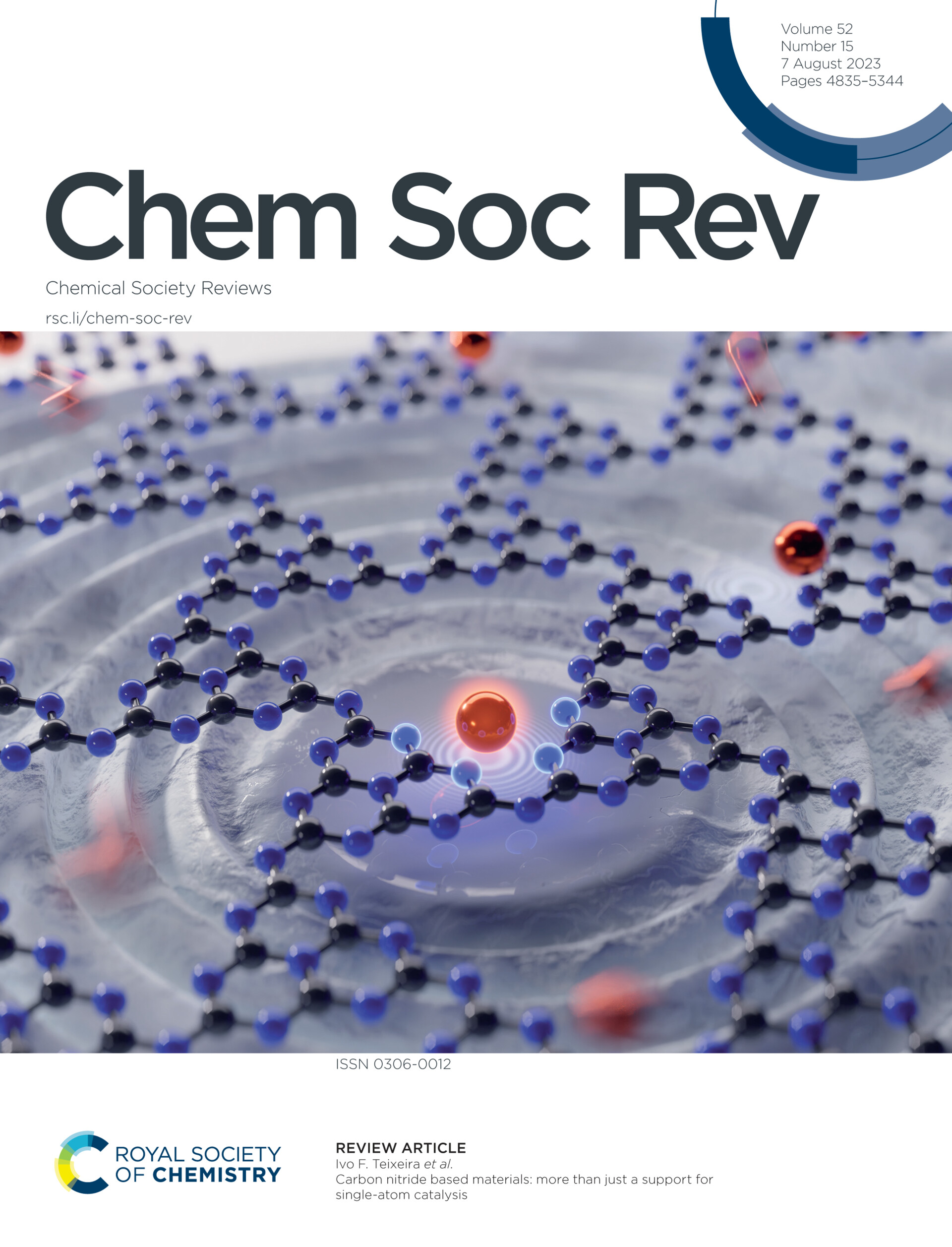 ArtStation Journal Cover Chem Soc Review