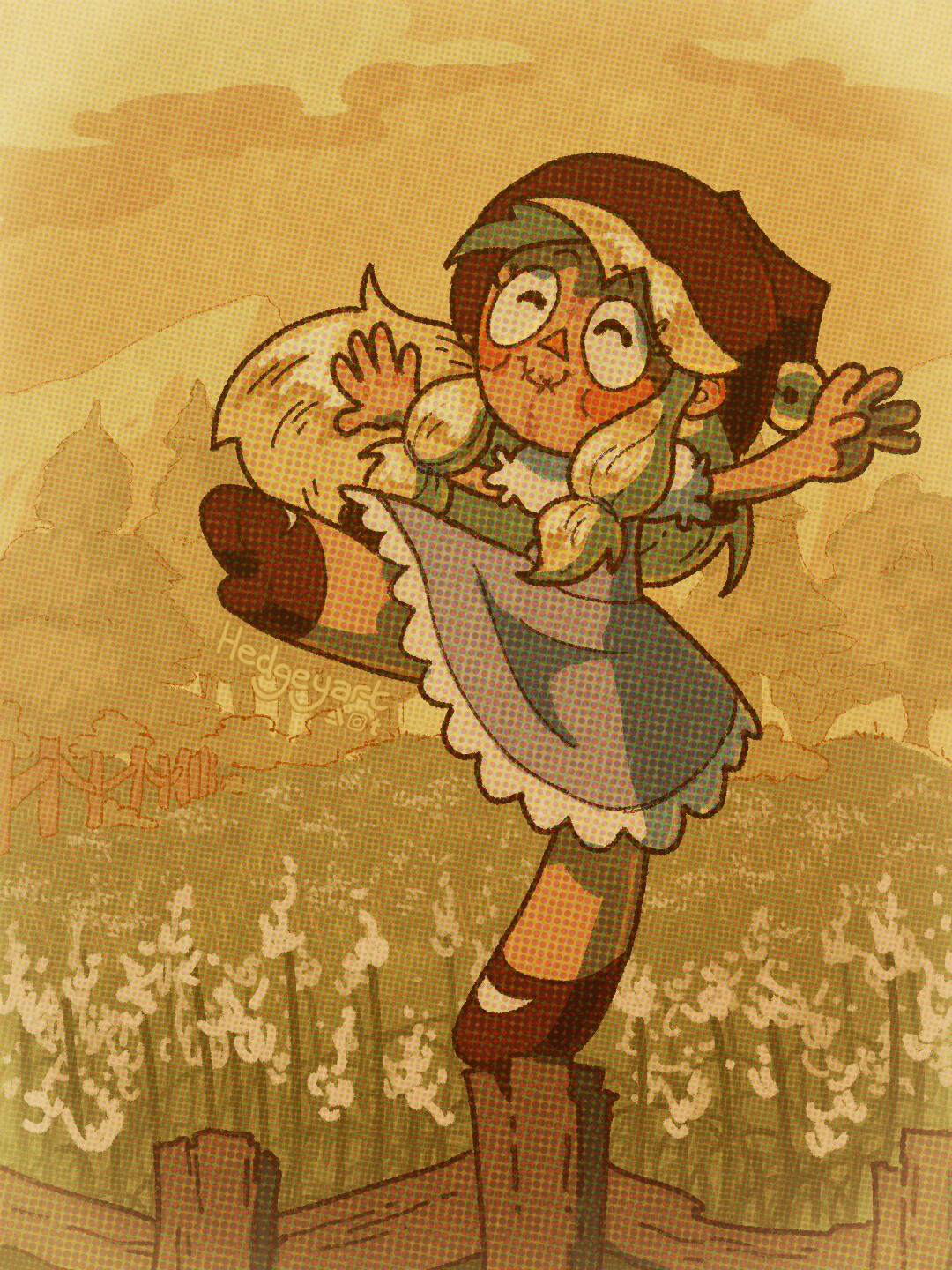 "Summer Sunshine" Hayley the Scarecrow for madamemongoose