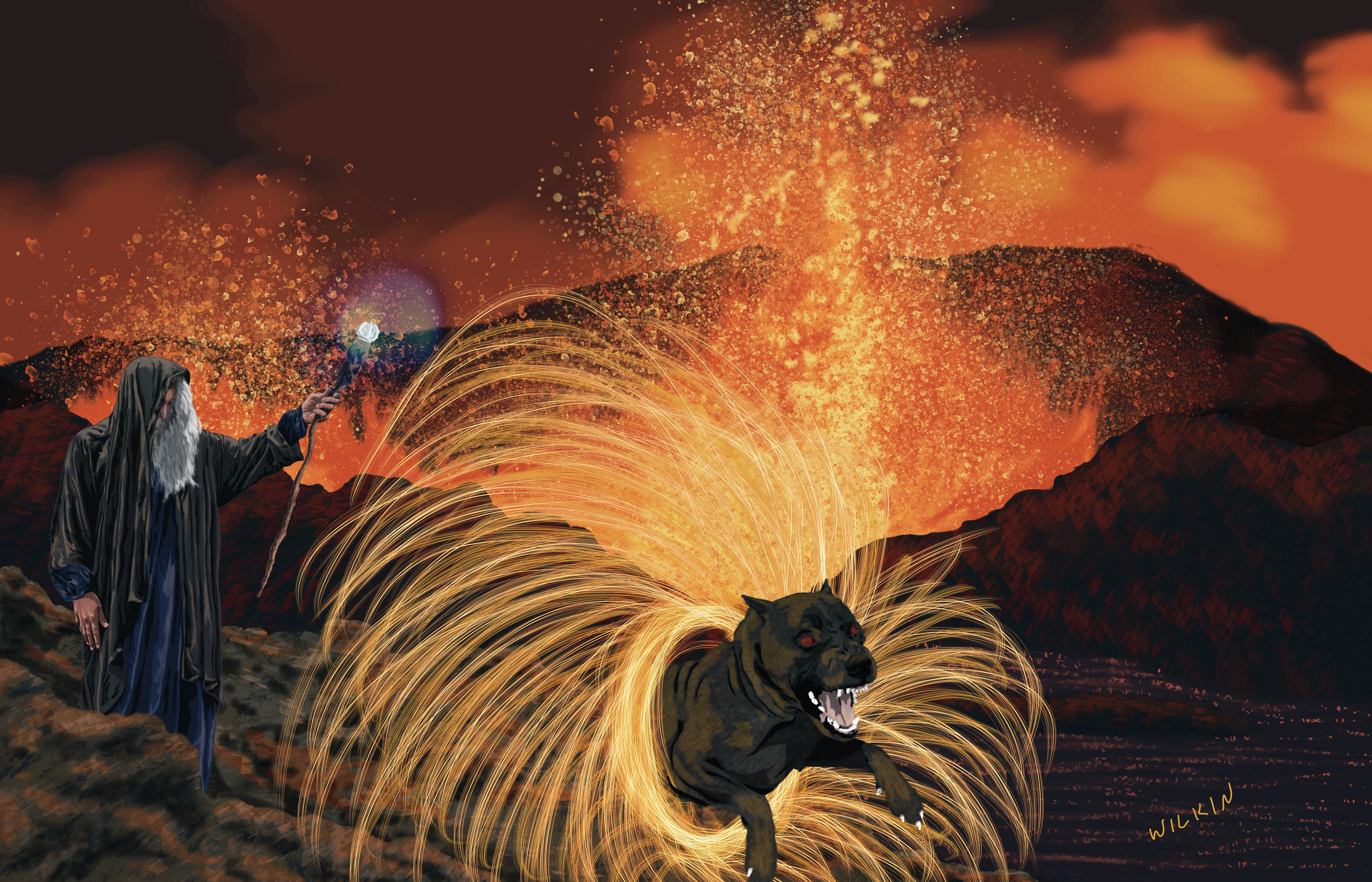 Conjuring the Hell Hound