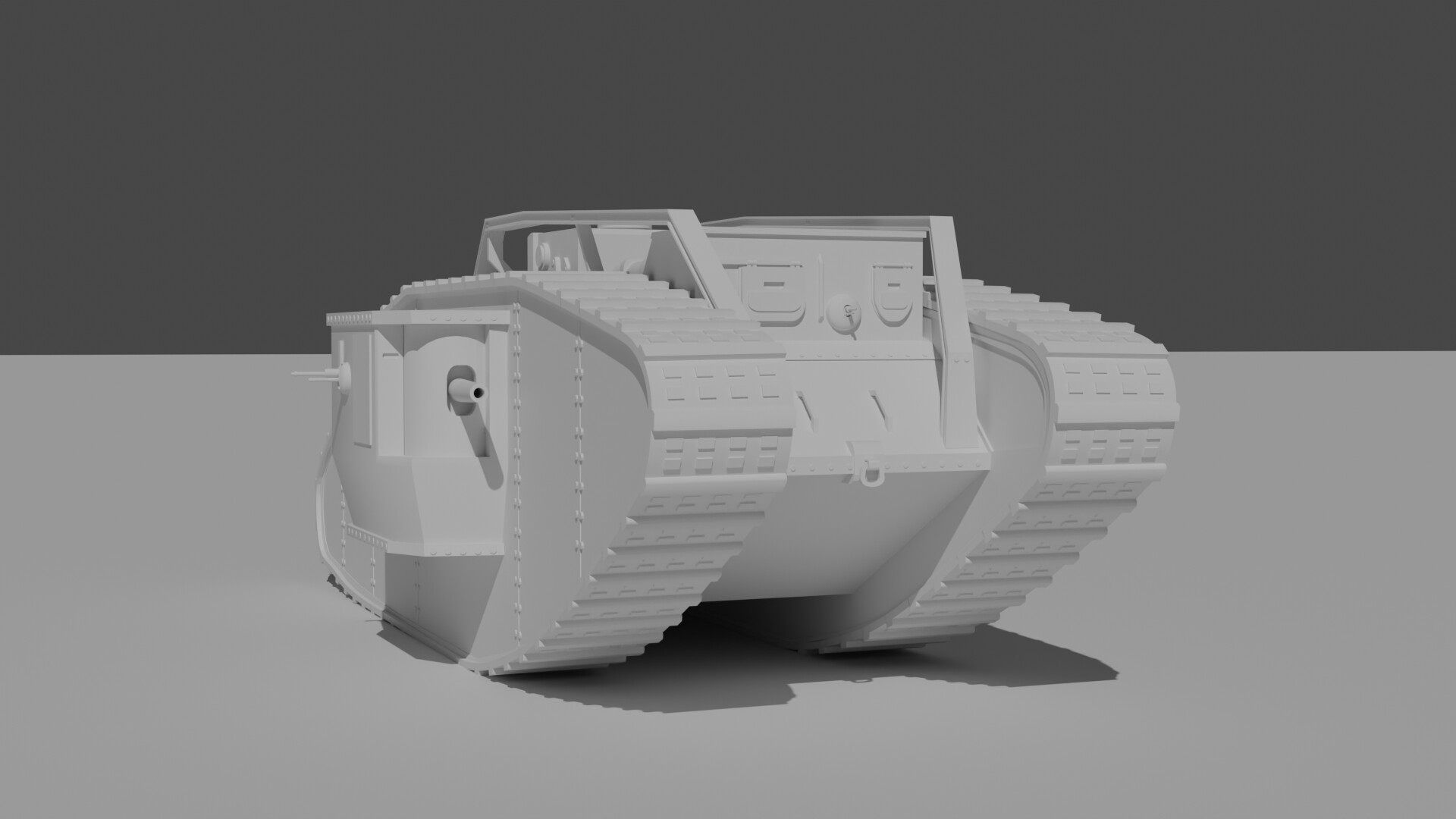 ArtStation - Mark V 3D Model