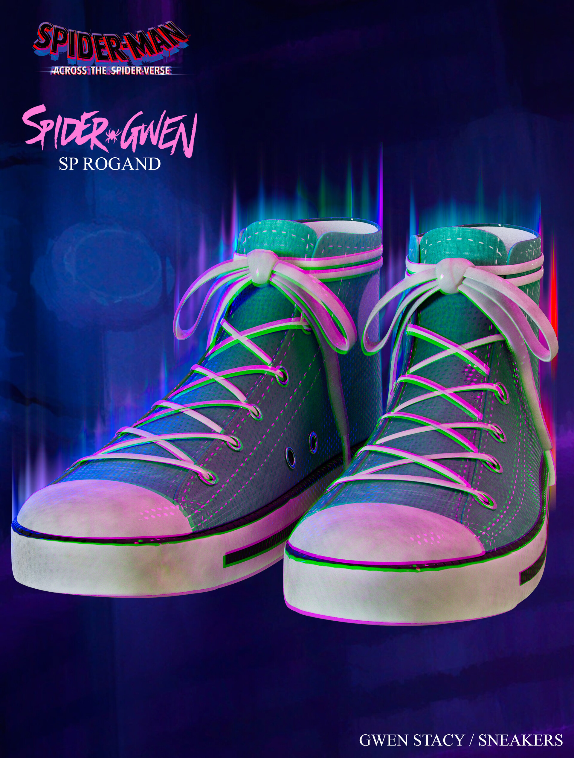 ArtStation GWEN STACY SNEAKERS