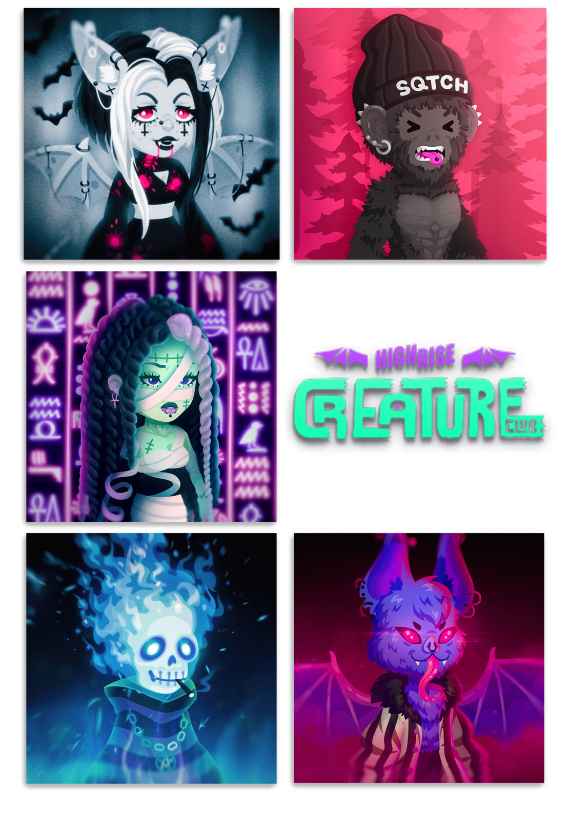 Highrise Creature Club NFT Collection