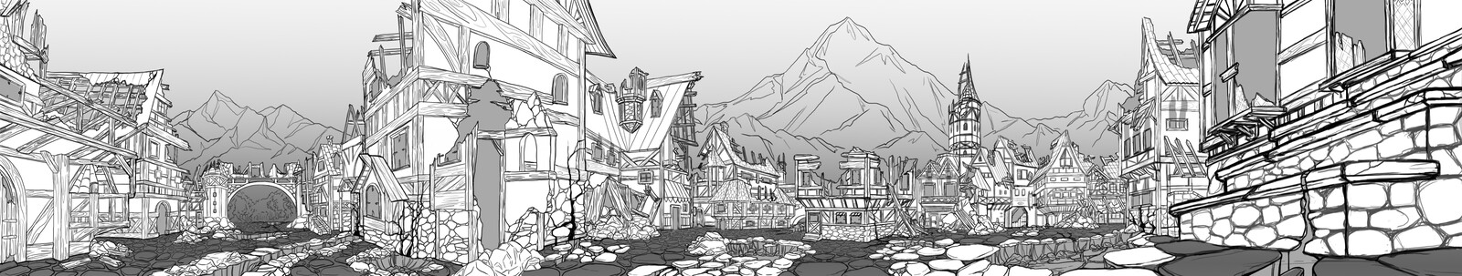 TrueTail Layout - Village Destroyed