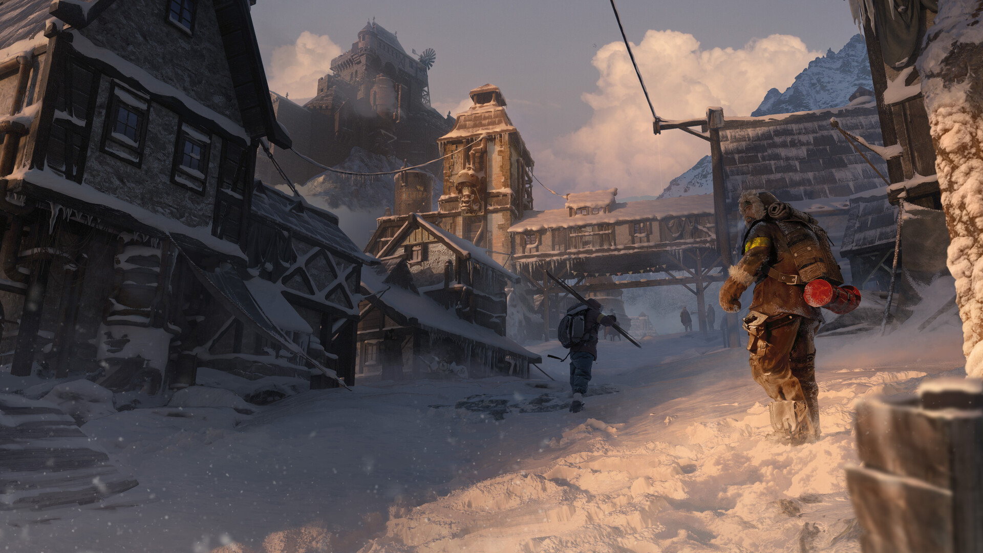 ArtStation - Snow Town II