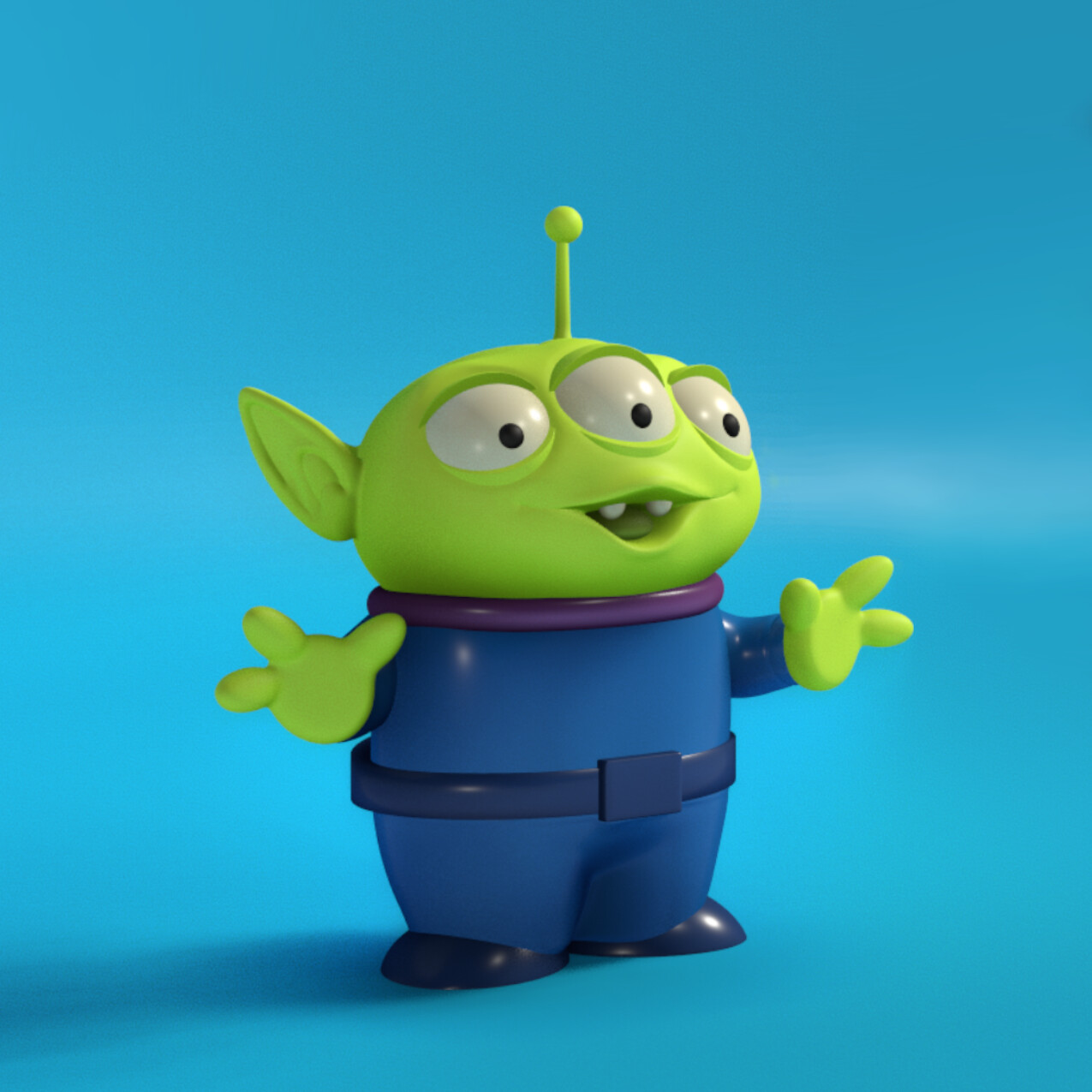 Green alien cheap toy story