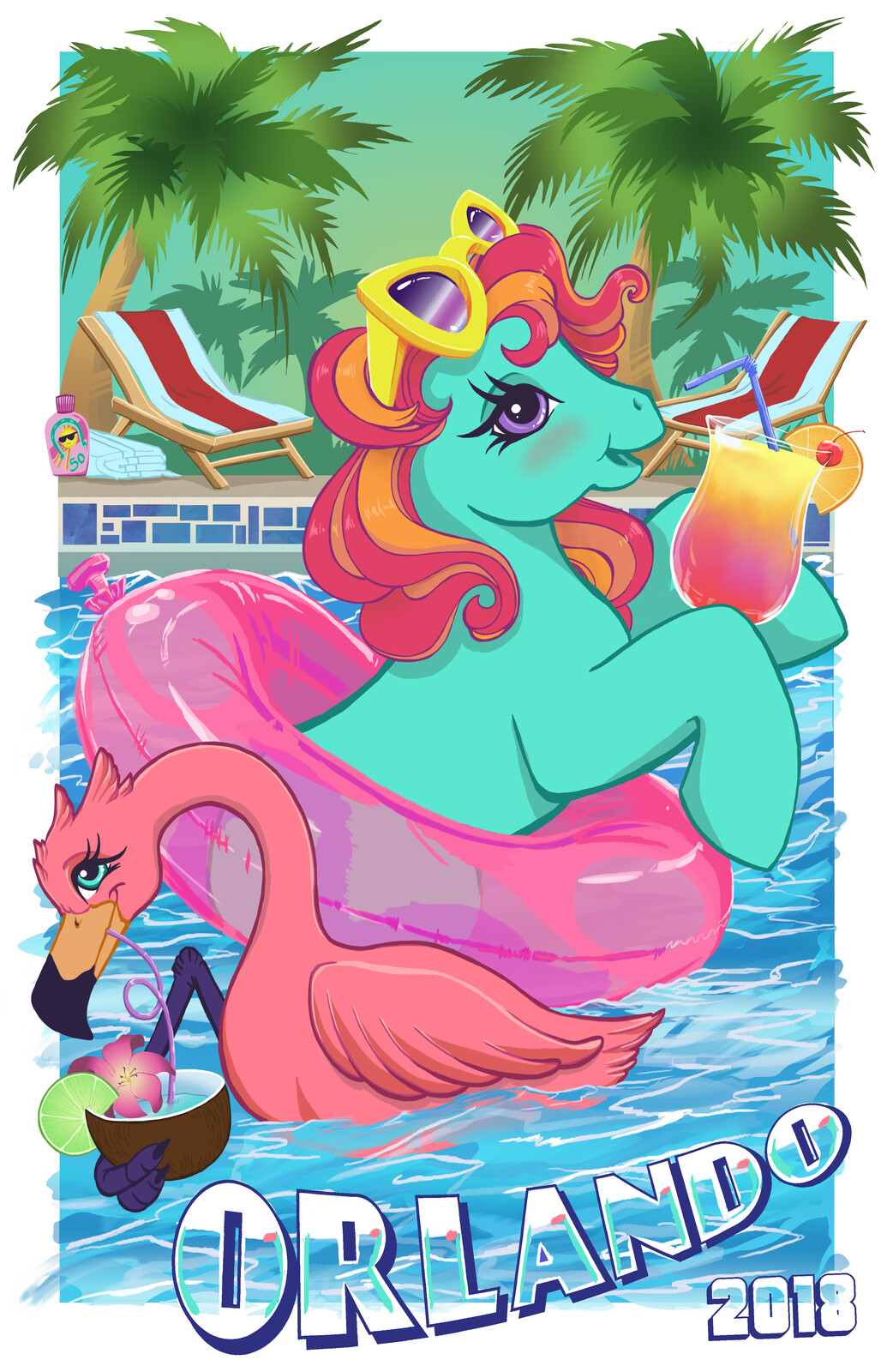 My Little Pony Fair &amp; Convention Poster 2018