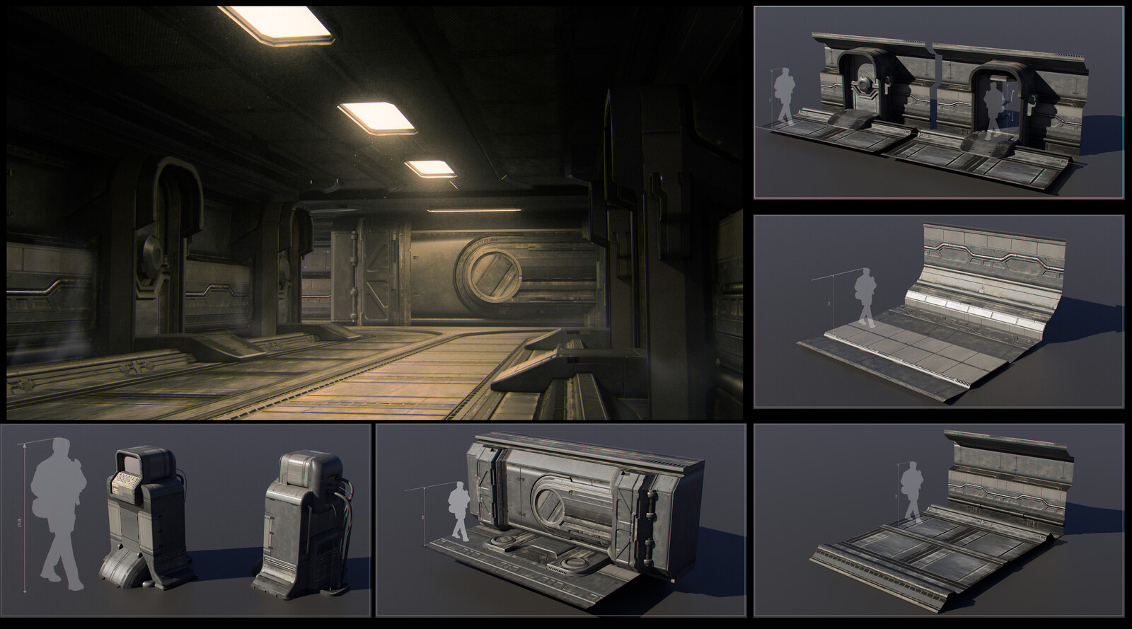 Corridor Environnment design