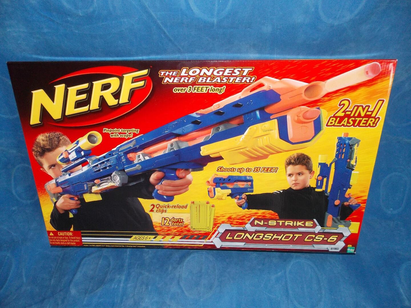 Nerf Longshot CS-6 NERF & Blaster Darts