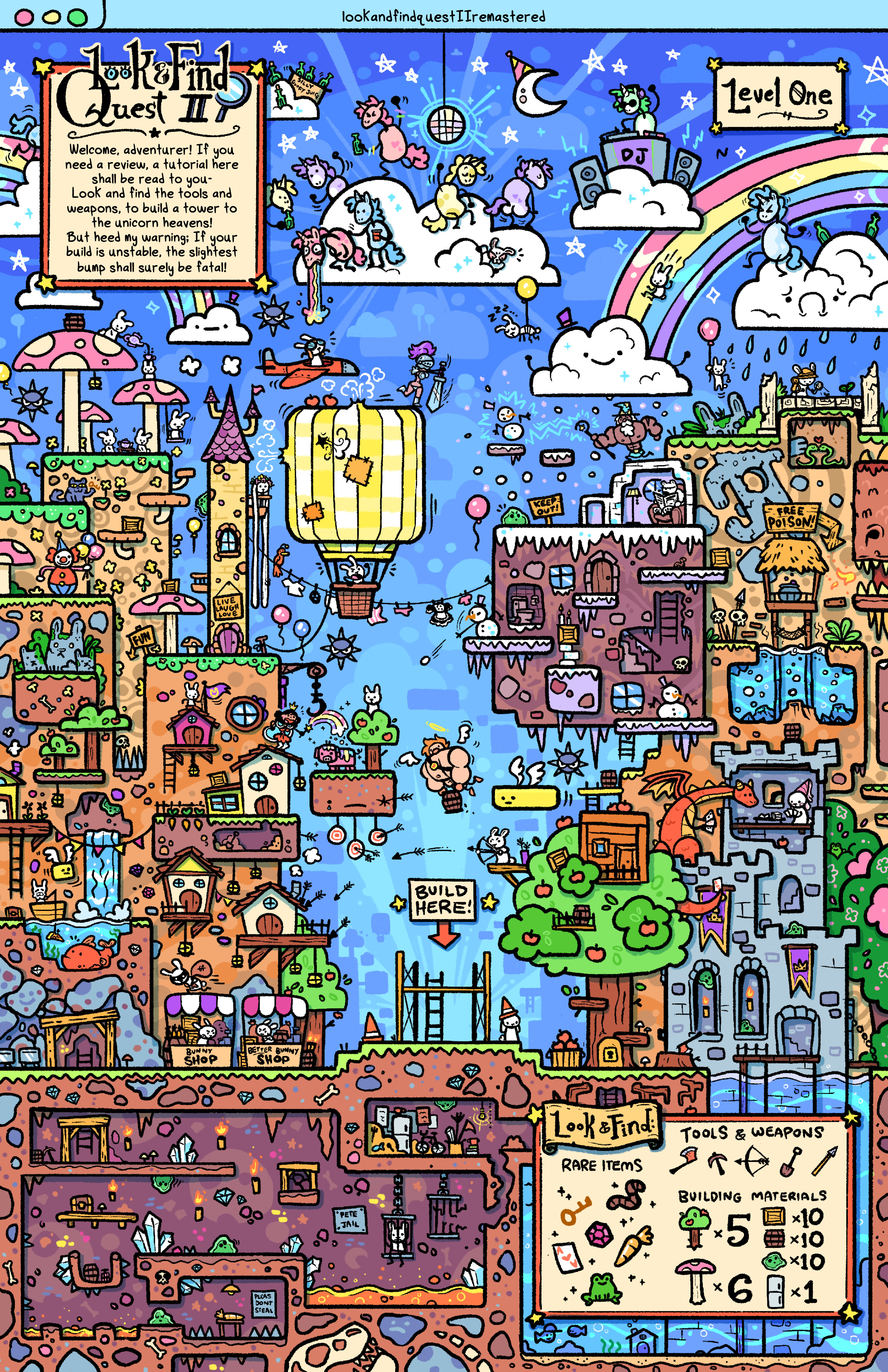 Look and Find Quest II Final Render