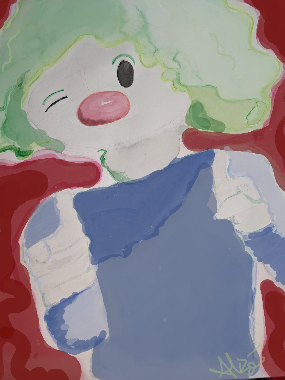 Romelo, 19, living in a clown society.
