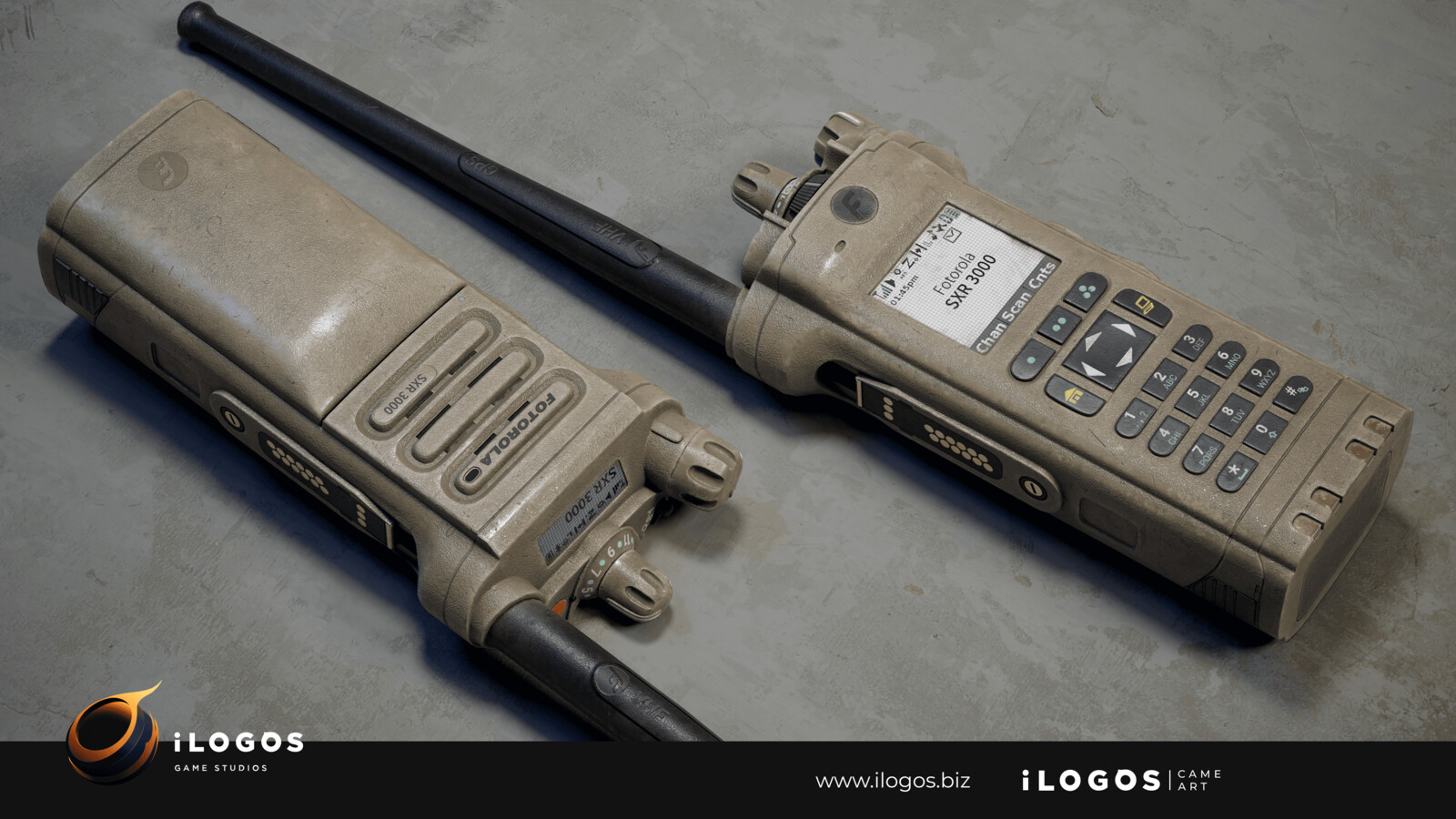 iLogos Game Studios - SRX 2200 Enhanced Combat Radio