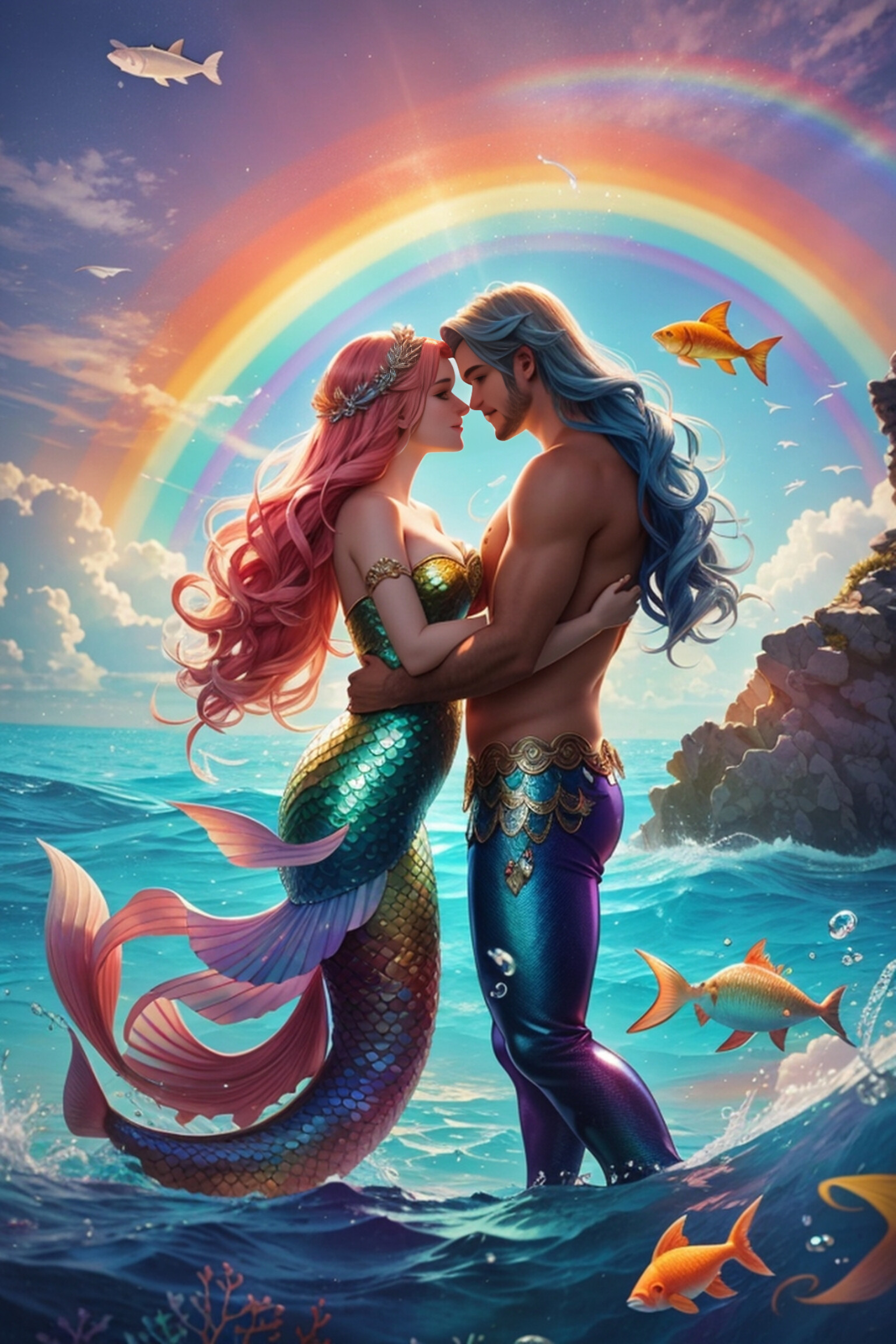 ArtStation - Gacha Life 2: Ginger in love sees beautiful Sea