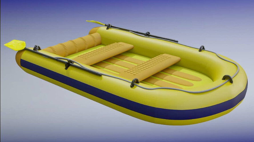 ArtStation - Plastic Boat | Old Design | Balemsalm
