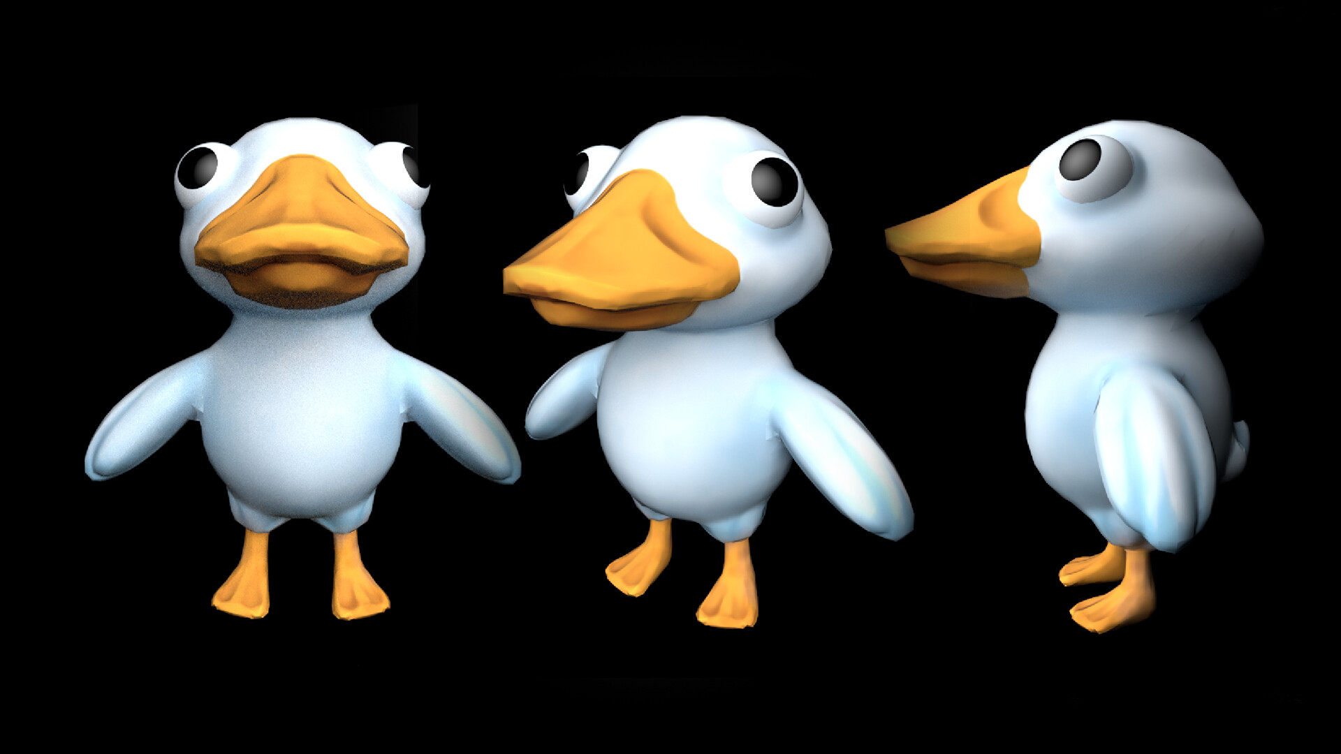 ArtStation - Stylized Duck