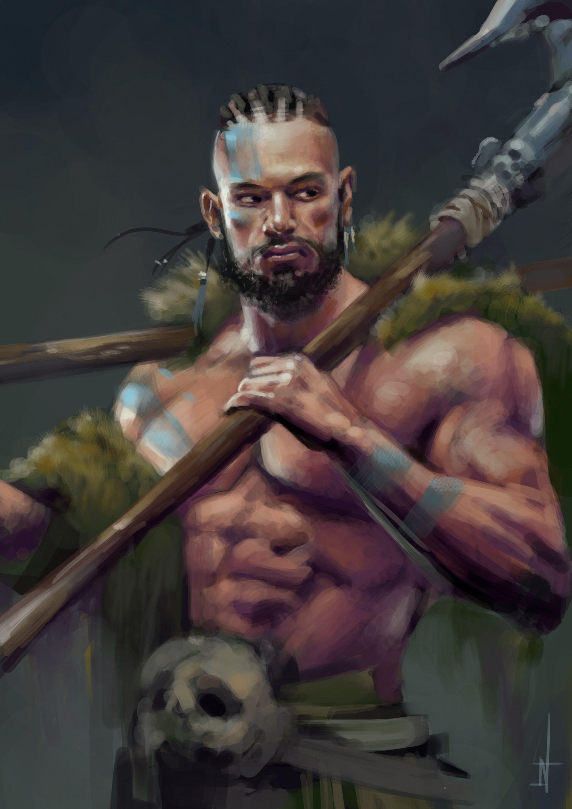 ArtStation Barbarian