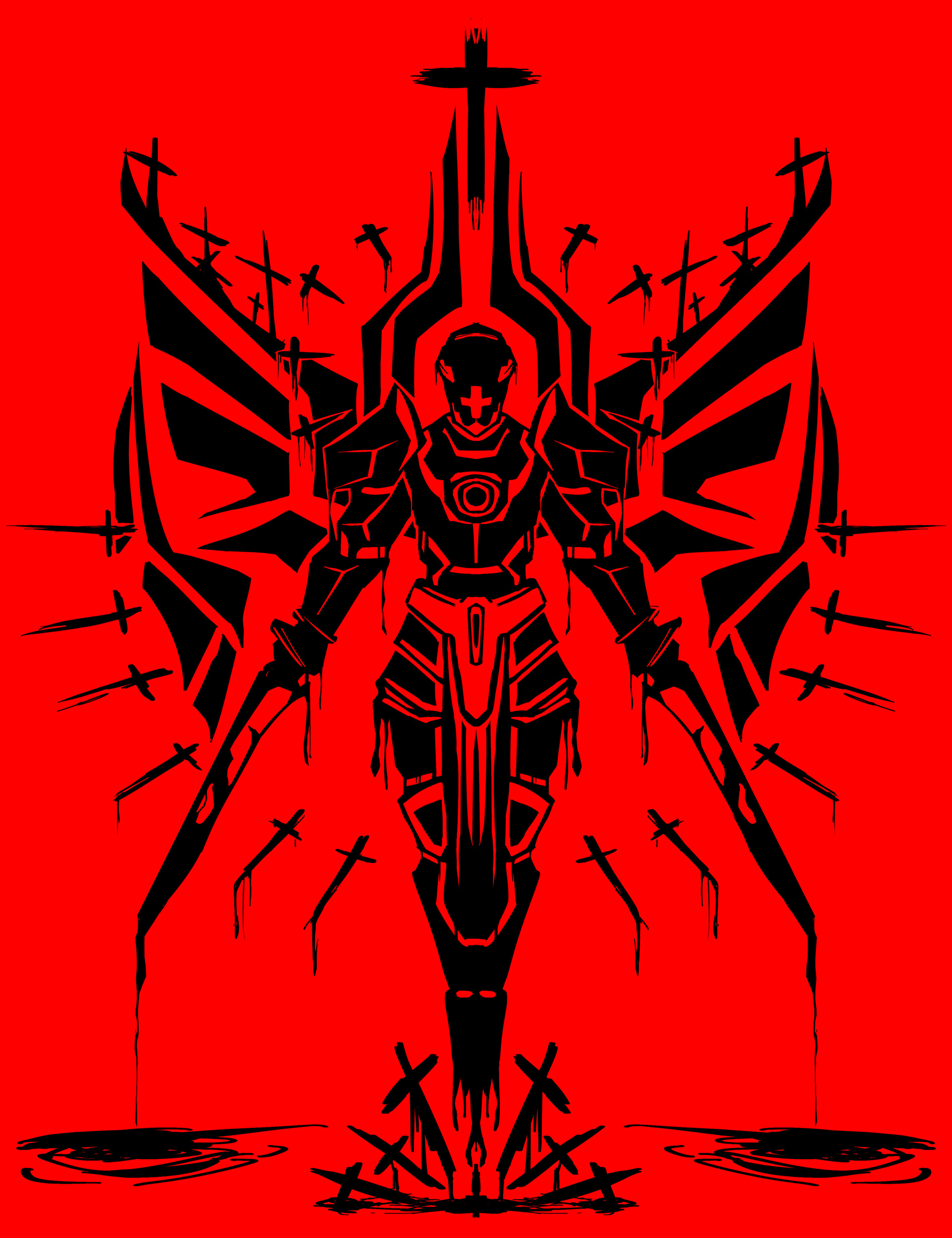 Artstation gabriel ultrakill fanart