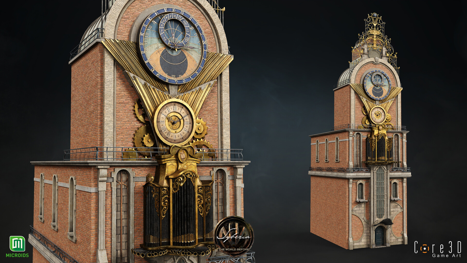 Core3D Game Art Buildings