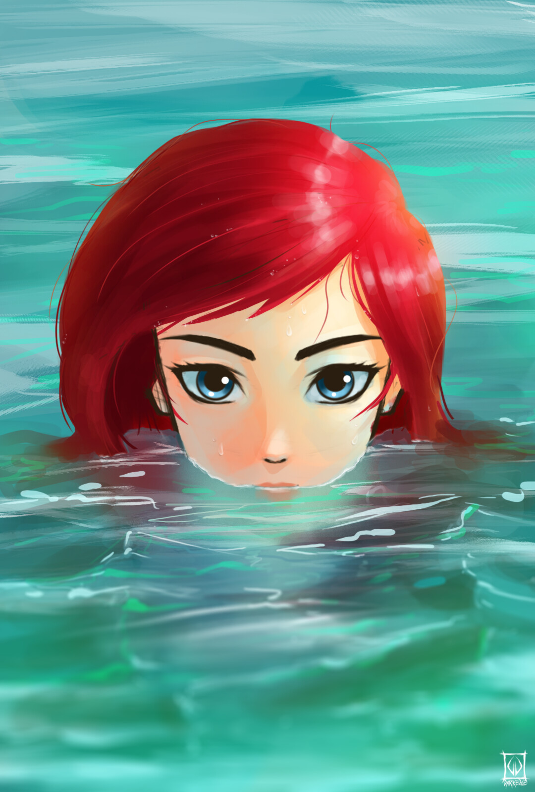 ArtStation - Ariel (The Little Mermaid) 🐠