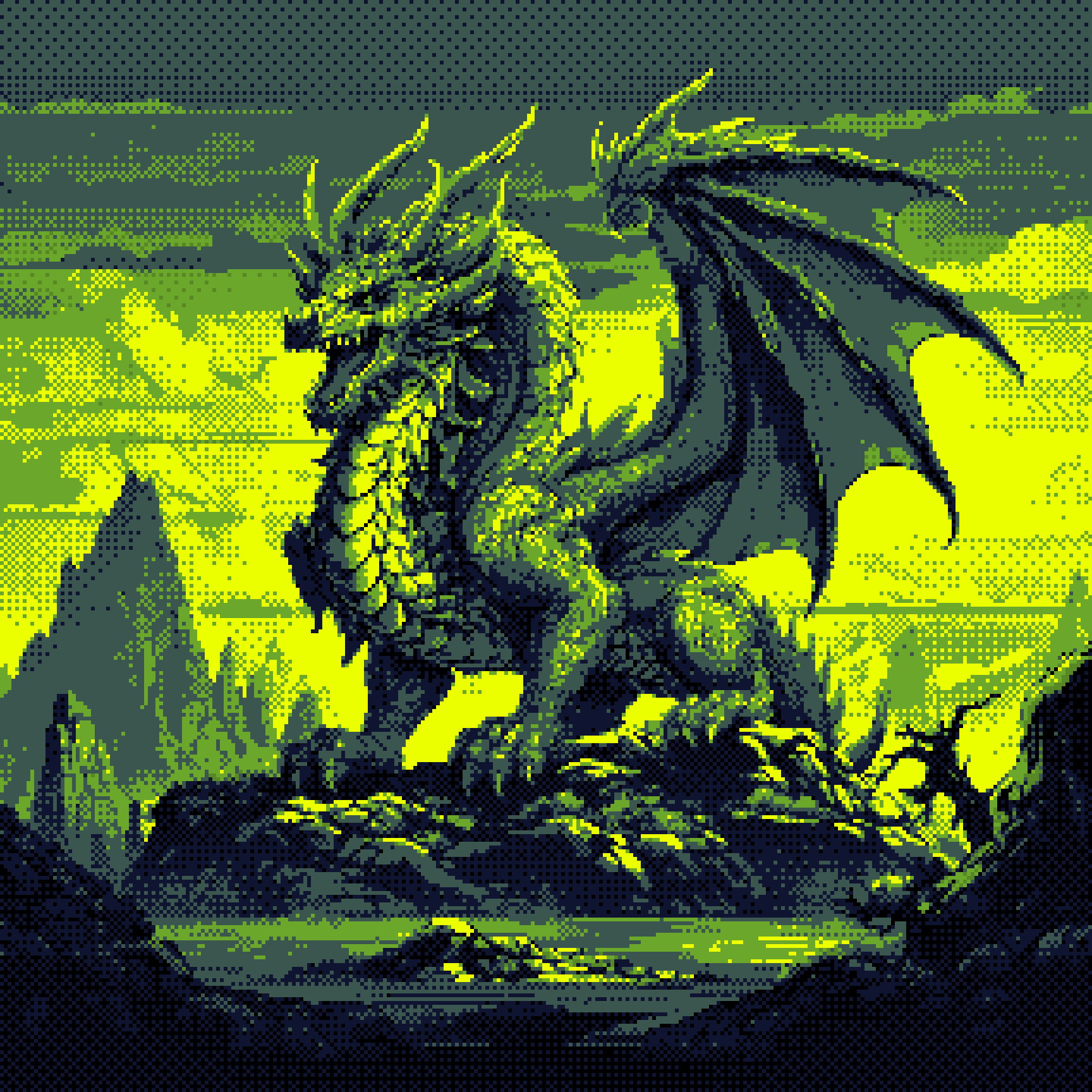 ArtStation Pixel Collection in Green v.1