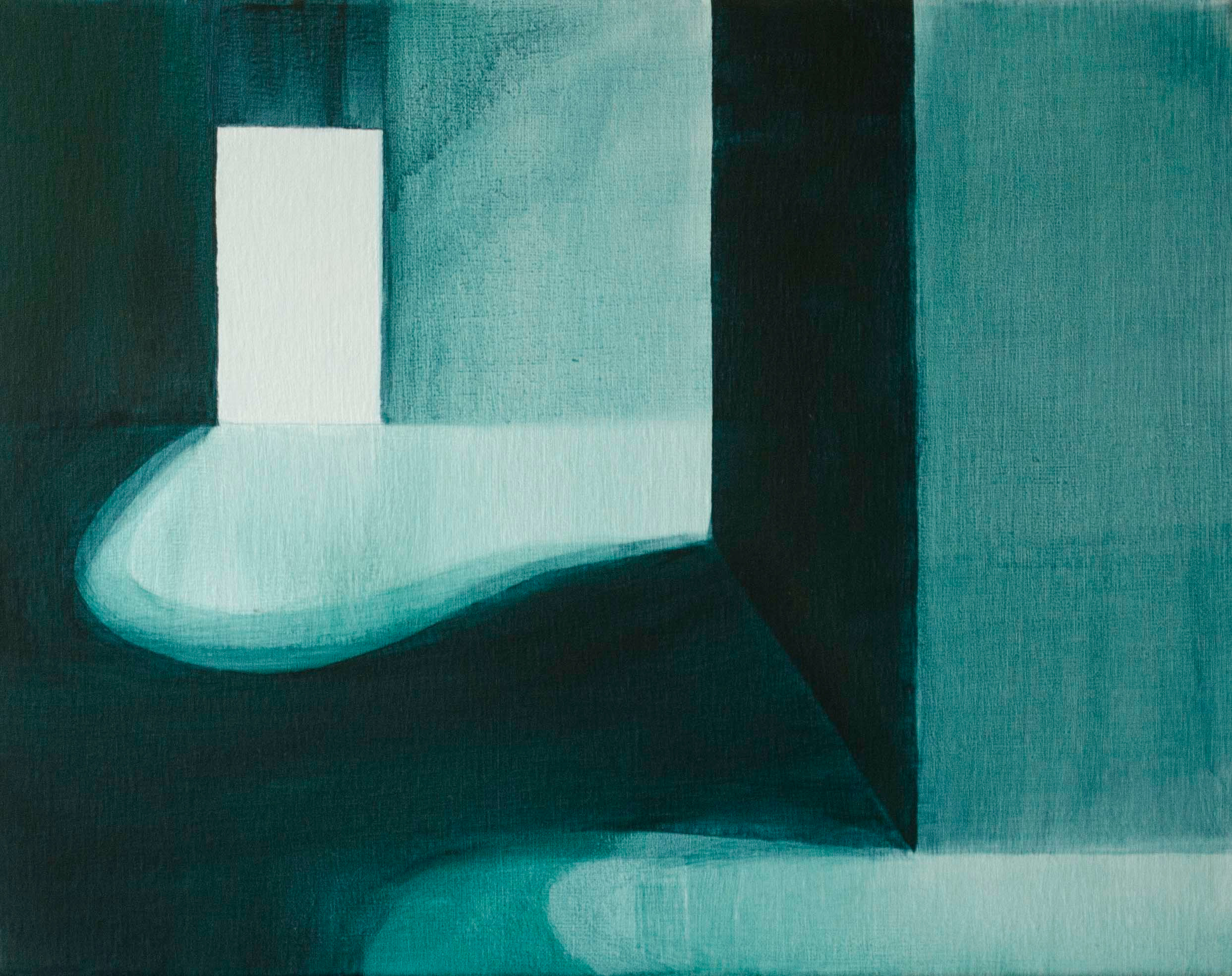 Shift, 2018, 450x350mm, Acrylic on linen