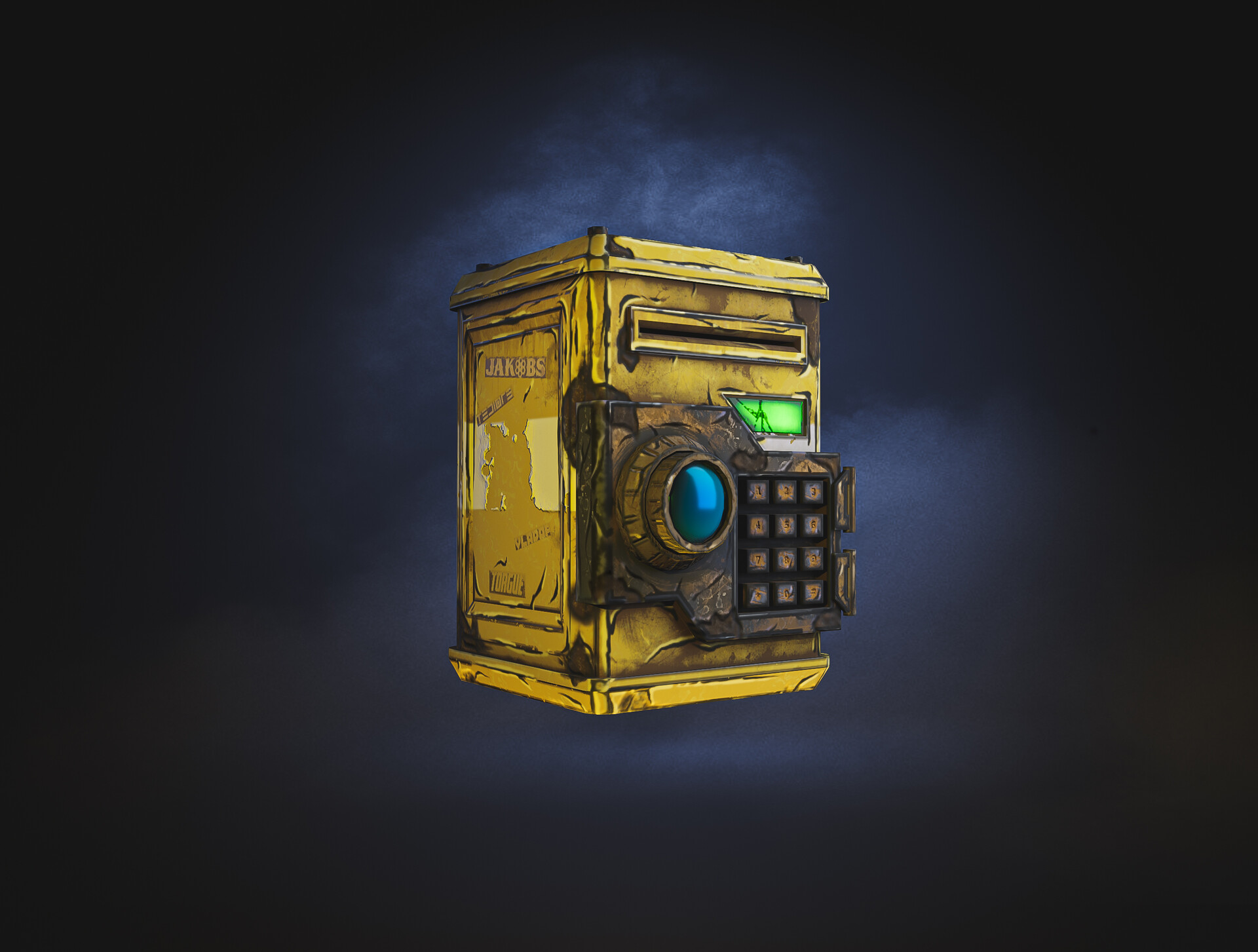 ArtStation Safe box fan art like Borderlands