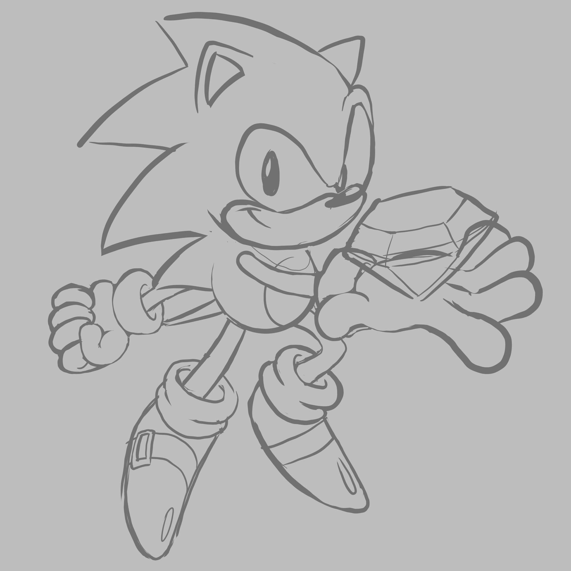 Classic Super Sonic Coloring Pages [2025]
