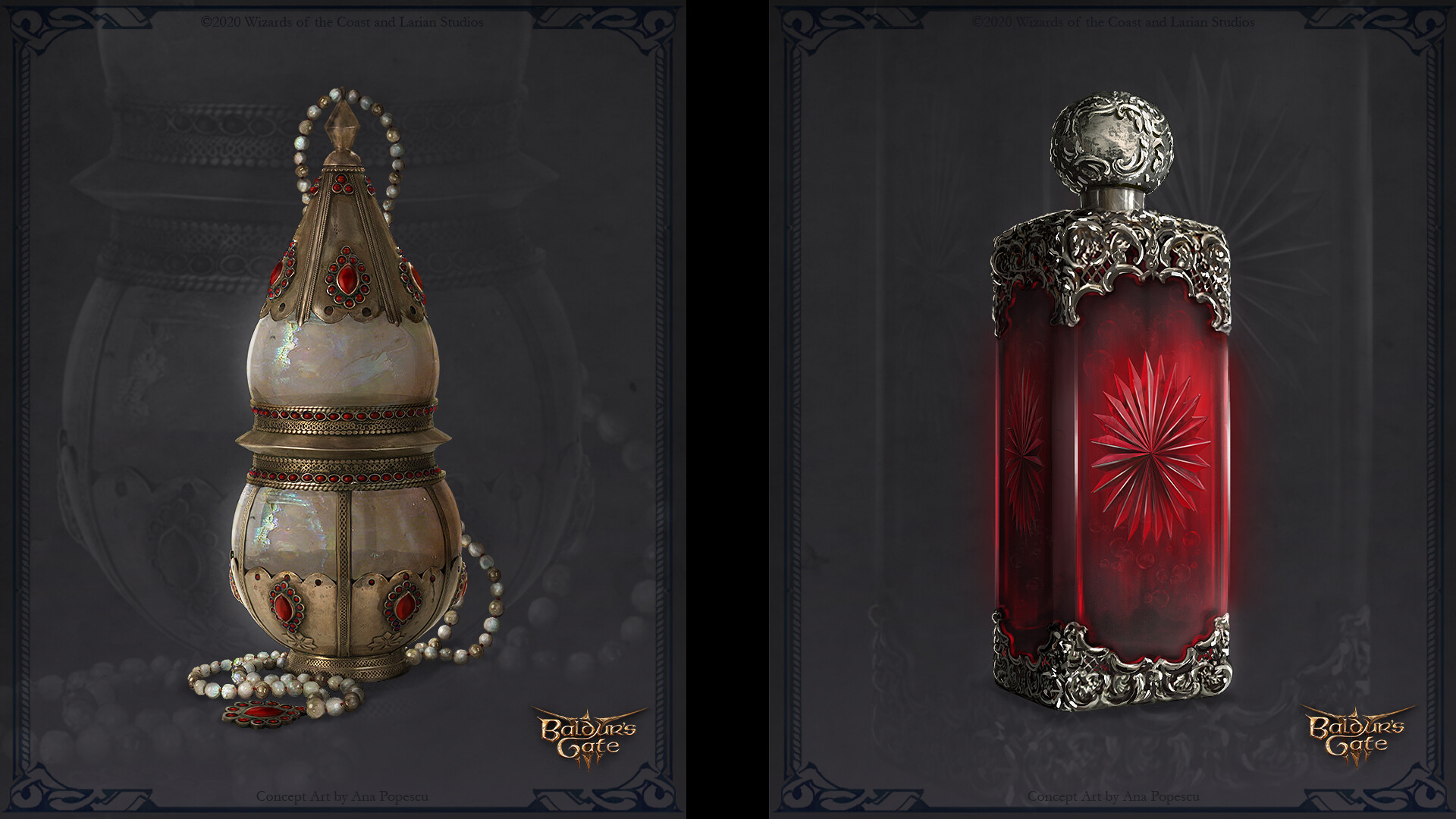 ArtStation - Baldur’s Gate III - Potions