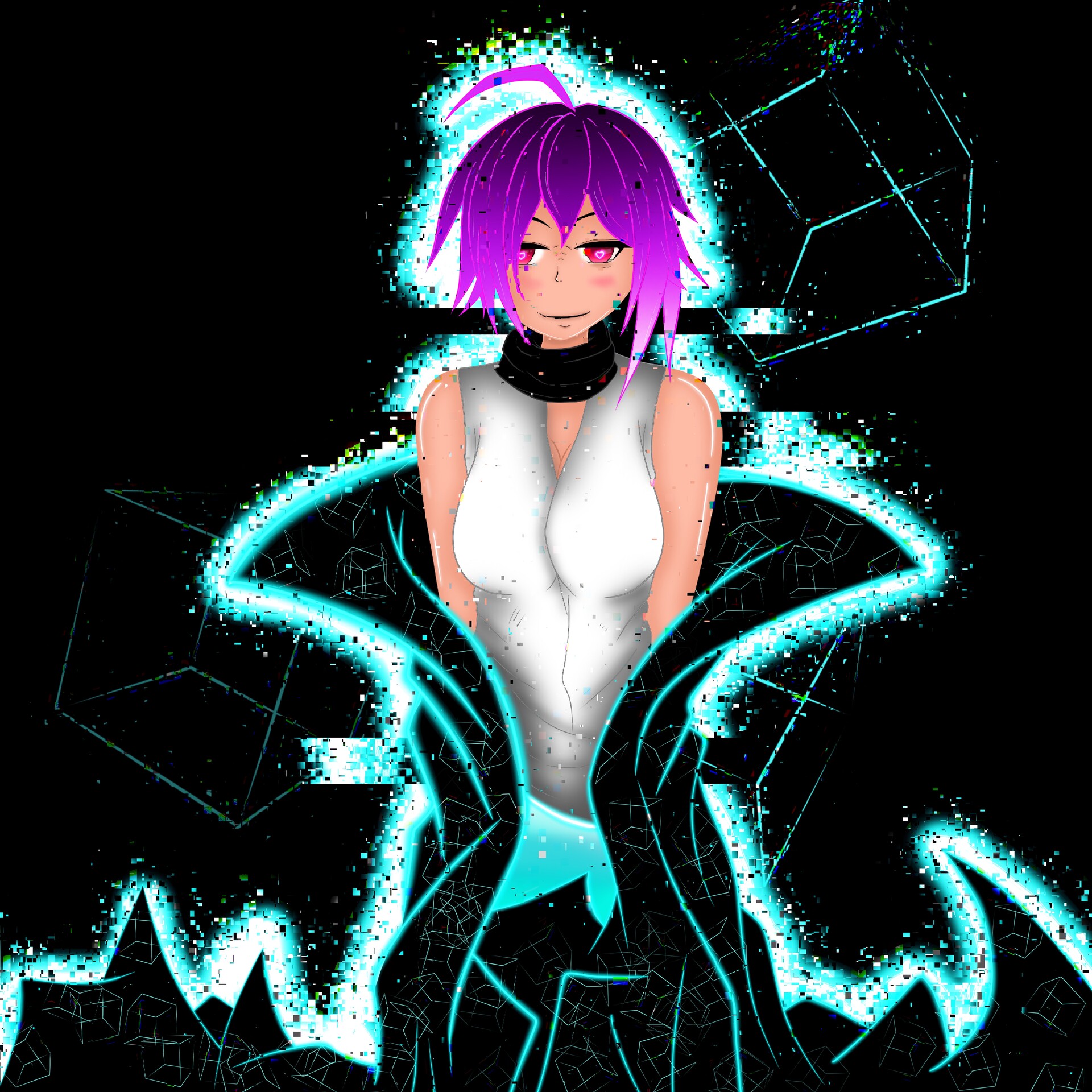 ArtStation - Electronic Girl