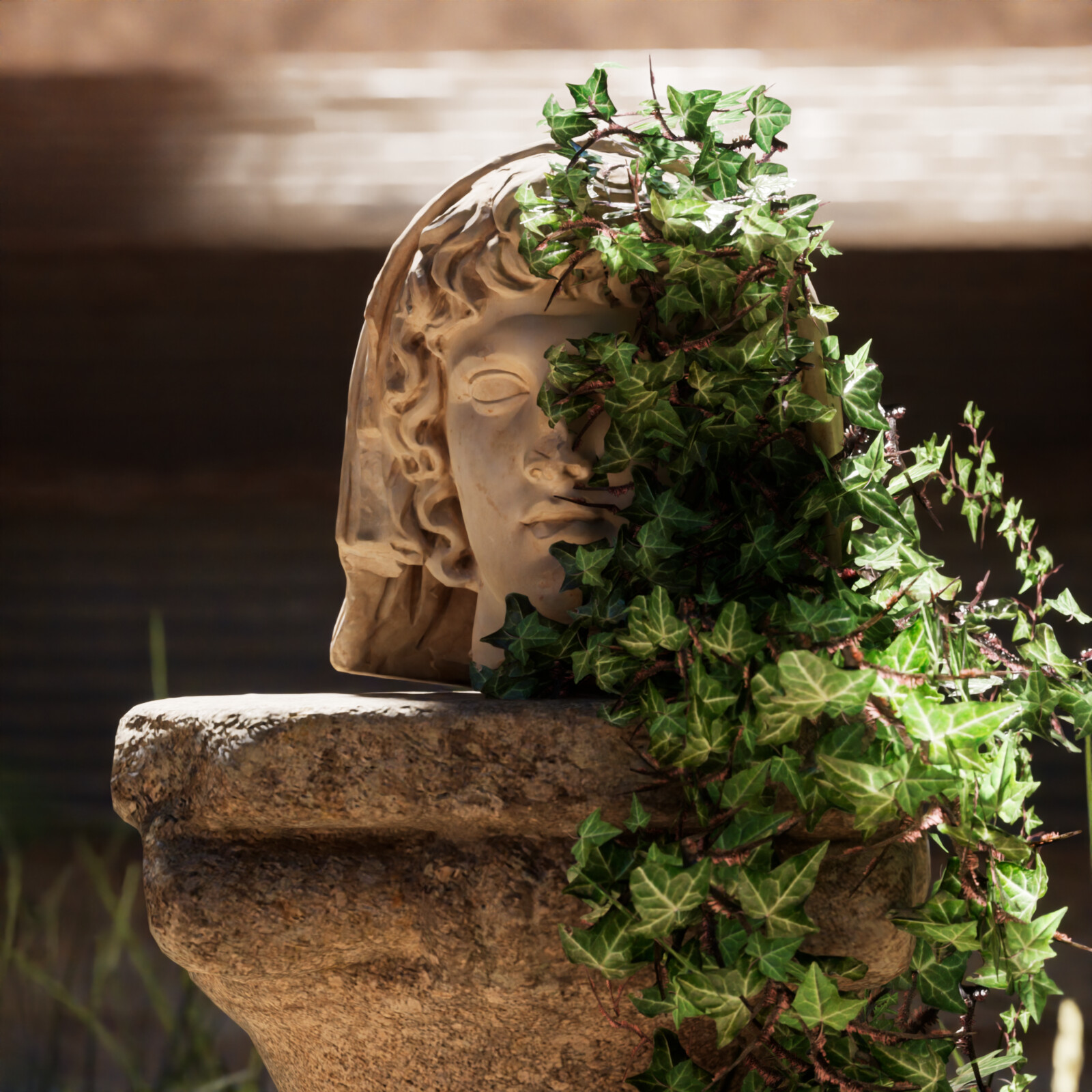 Statue Bust - Close up