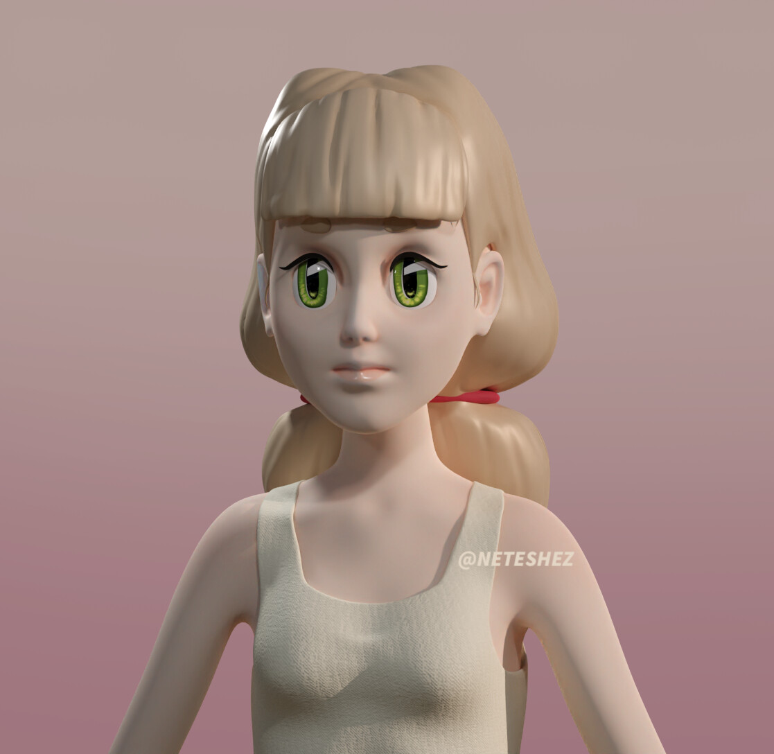 Artstation imaiii assignment 4 bust