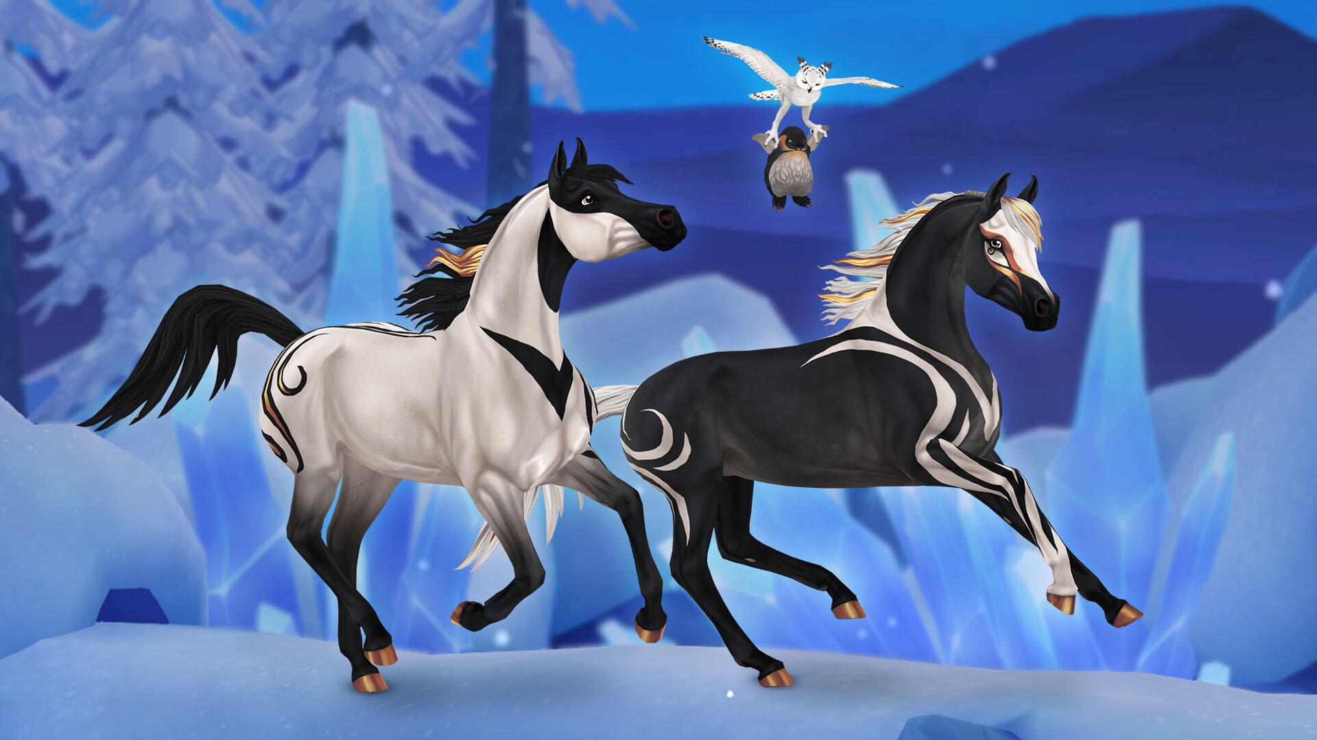 ArtStation - SSO - Magical horses