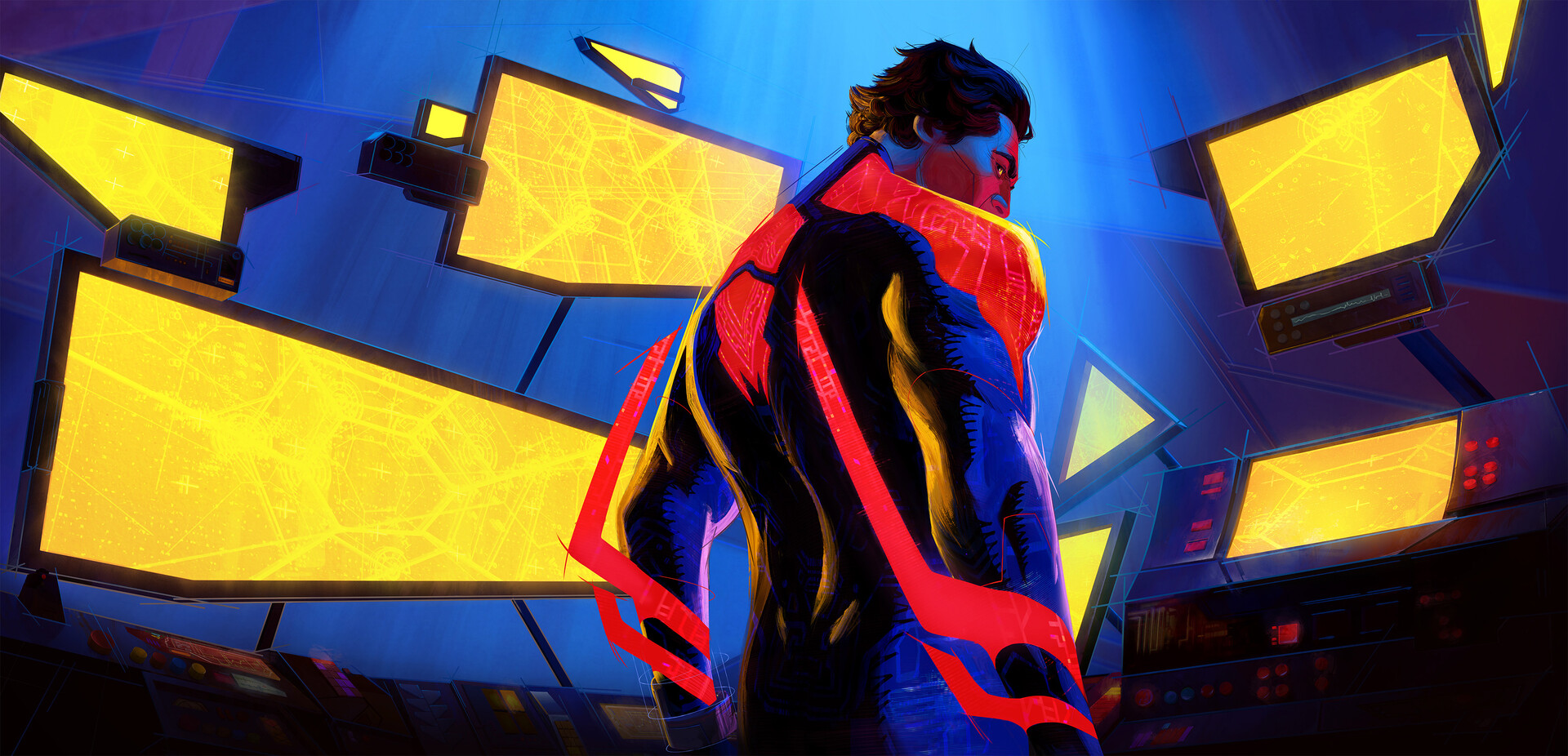 ArtStation - Across the Spider-Verse - Miguel Ohara 2099