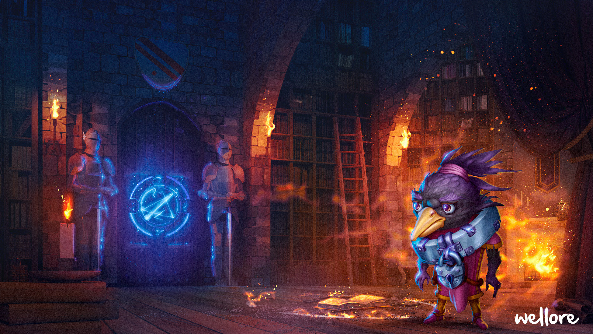 The Snow Fable: Mystery of the Flame  | Wellore, Alawar Entertainment (https://store.steampowered.com/app/2019650/The_Snow_Fable_Mystery_of_the_Flame) | Character and Background