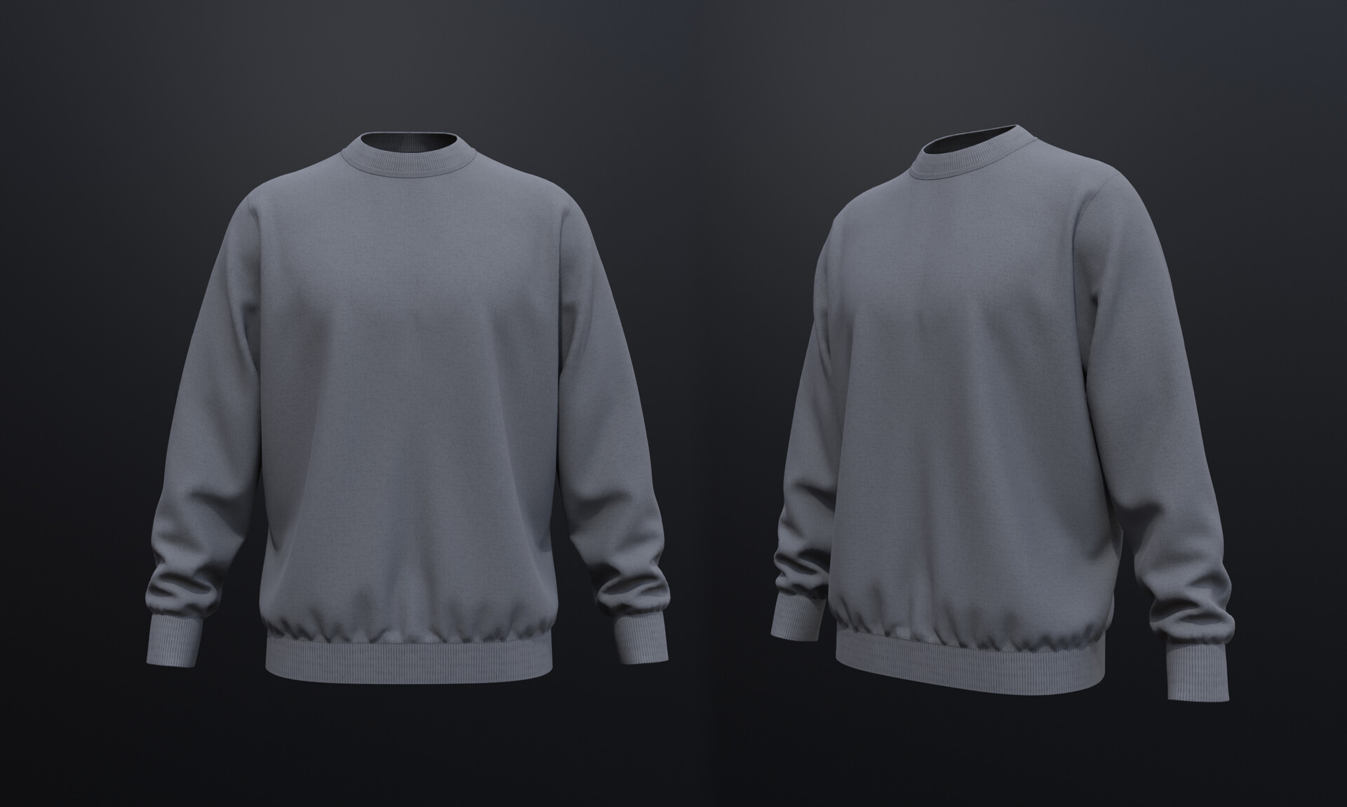 ArtStation Men s Sweatshirt 3d Model
