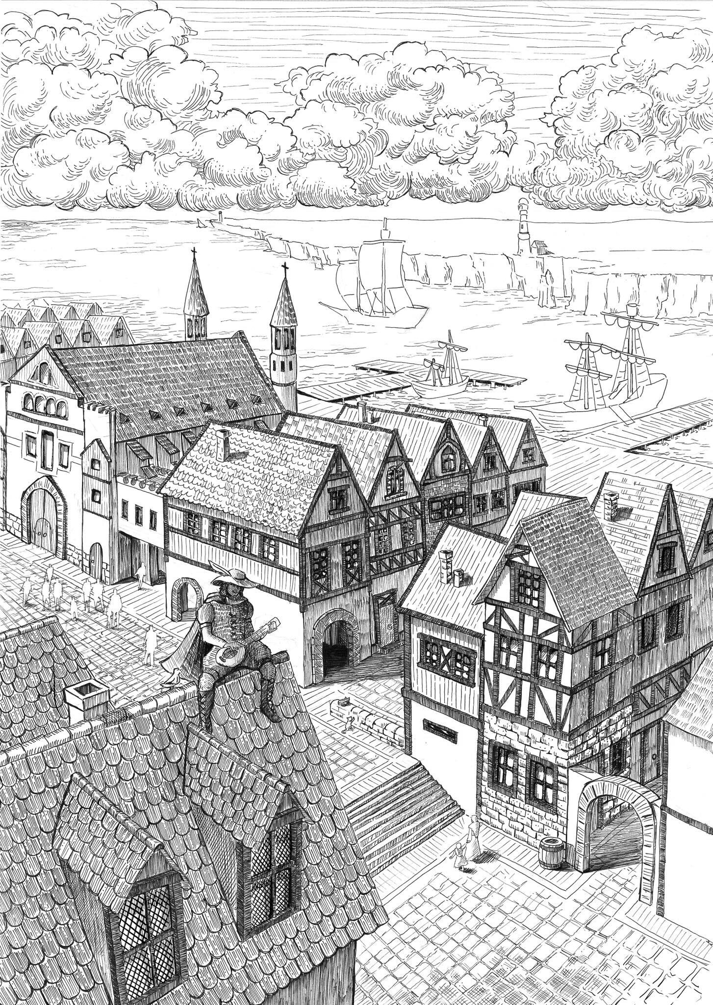 ArtStation - Medival City