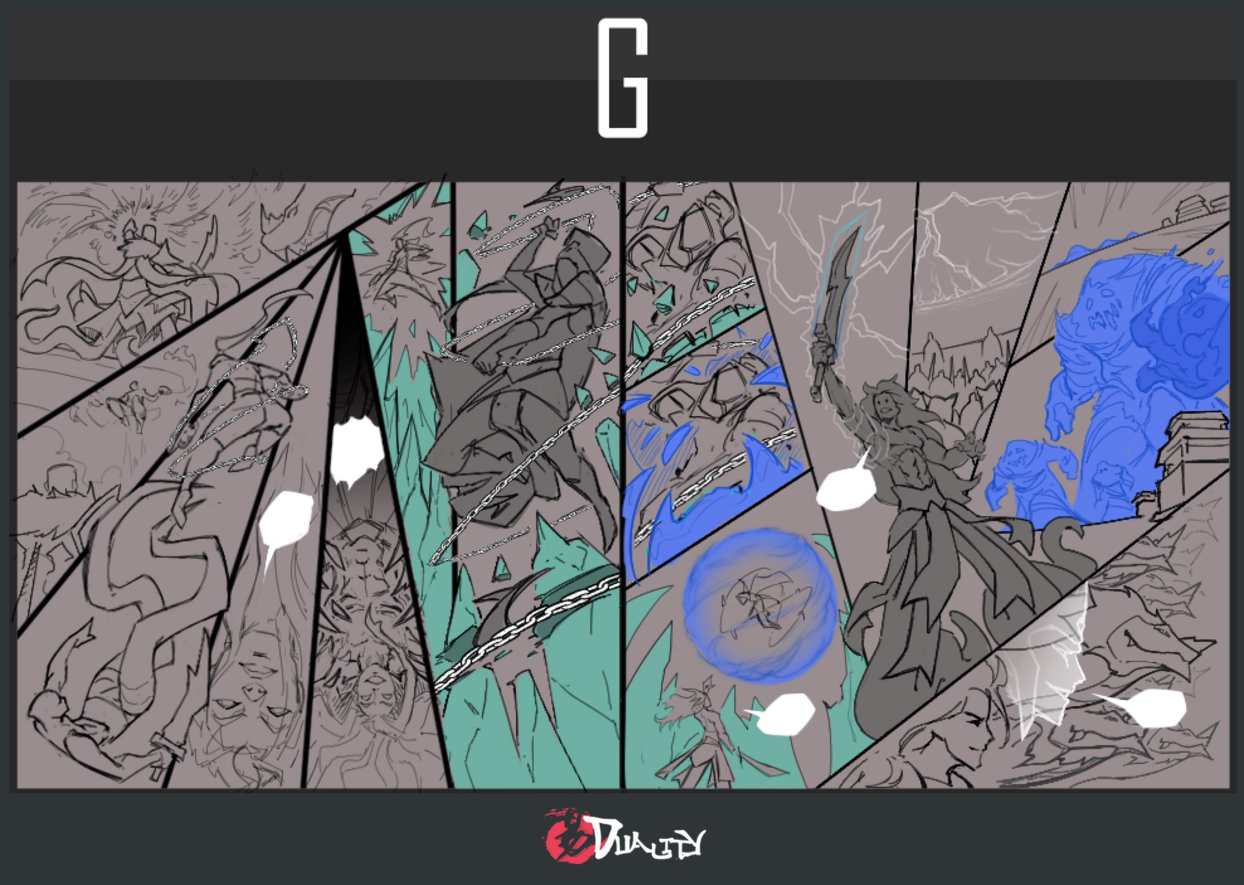 Page G Storyboards cleanup