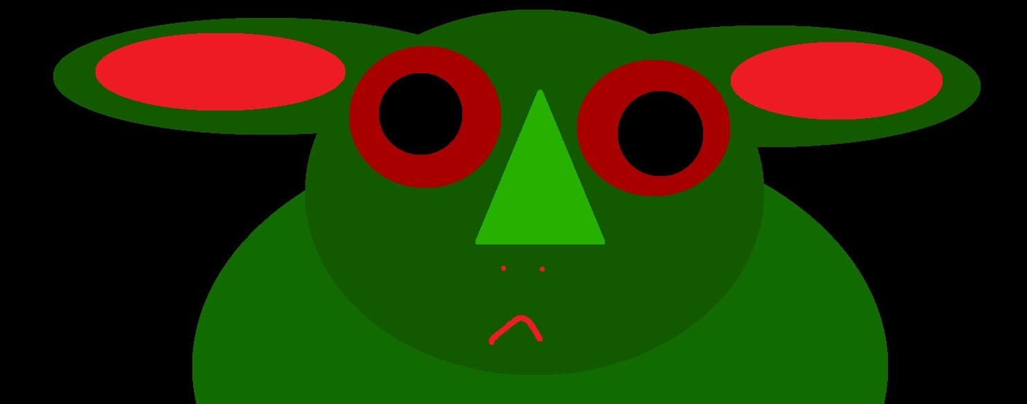 go away, big green monster! animation 