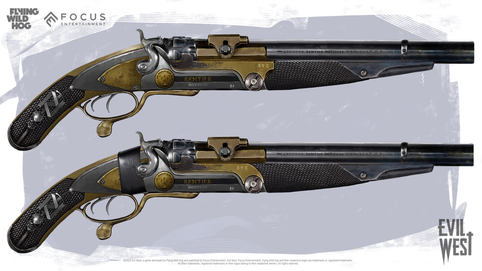 Concept for Shotgun in Rentier Institute edition