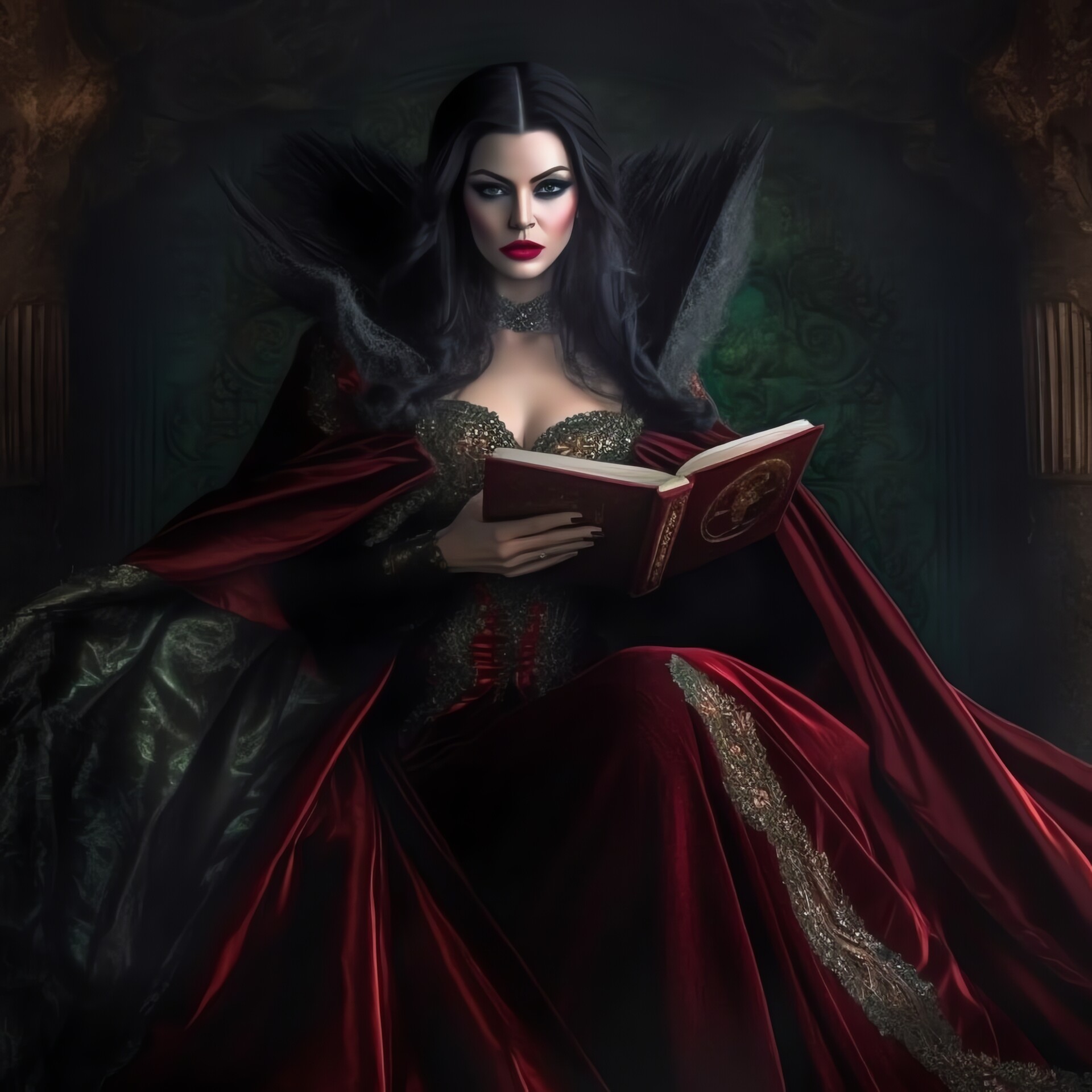 ArtStation - Vampire Queen - I
