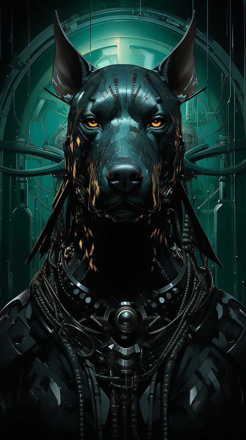 King of shop darkness doberman