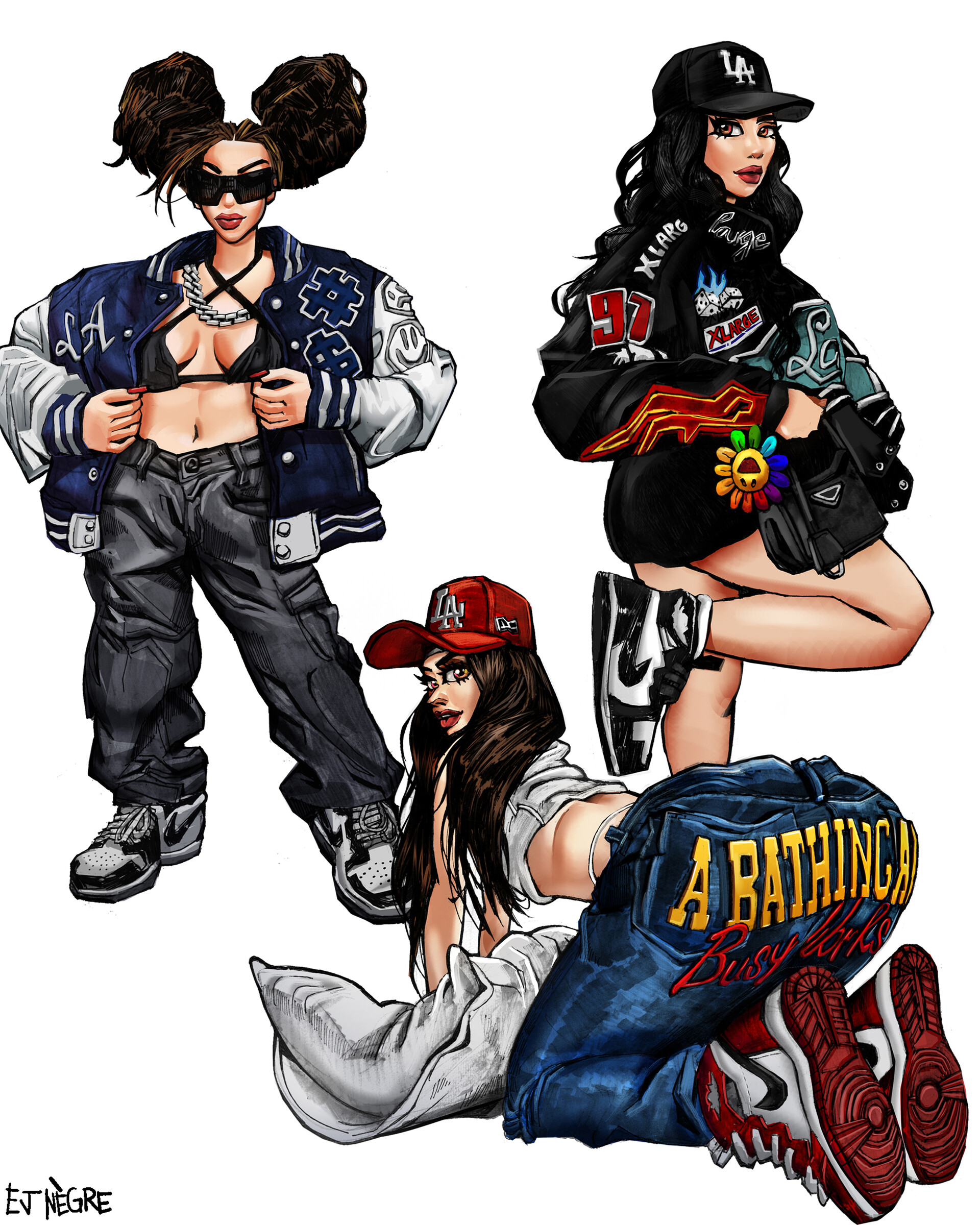 deviantart hip hop chicas