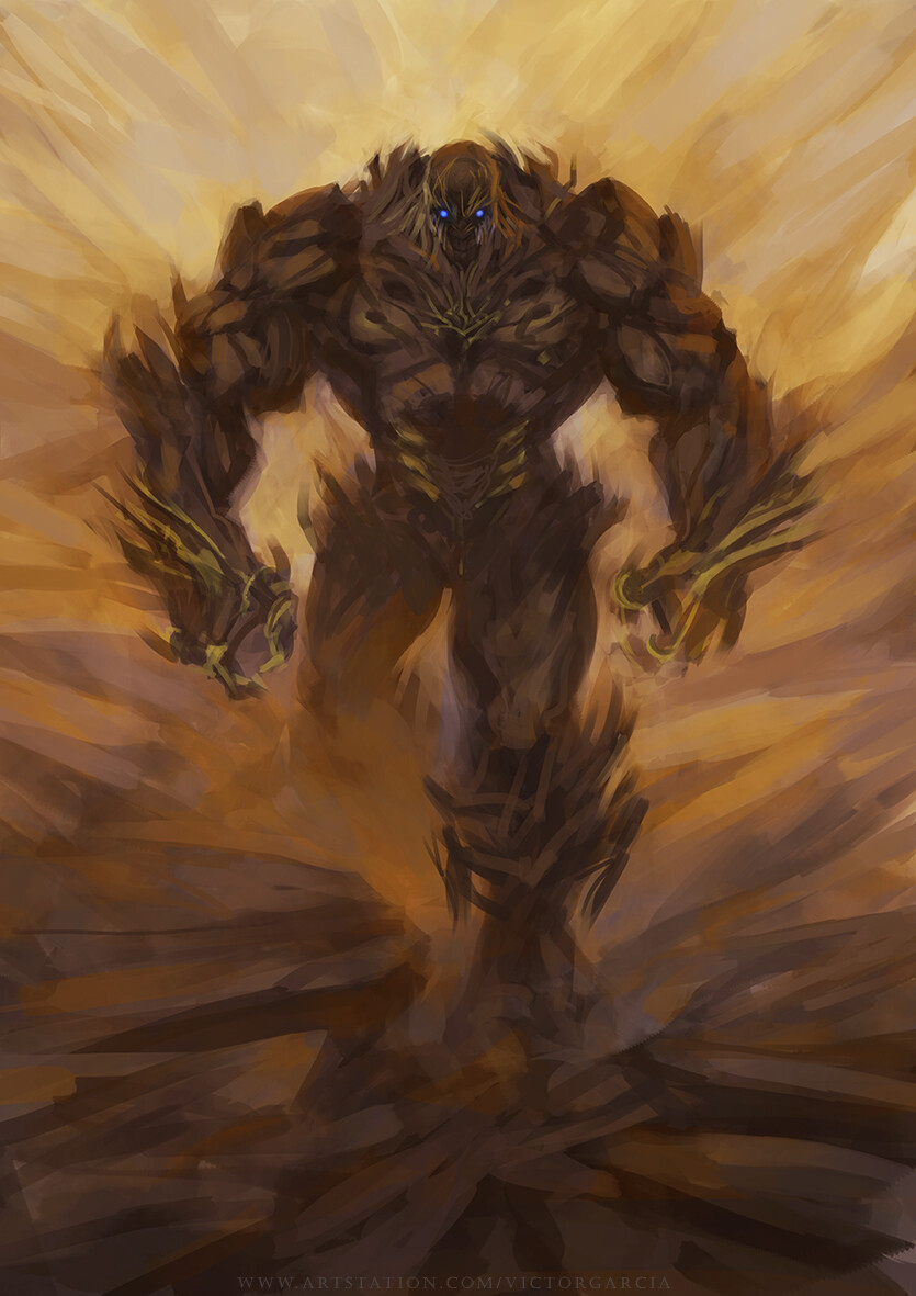 titan final fantasy concept art