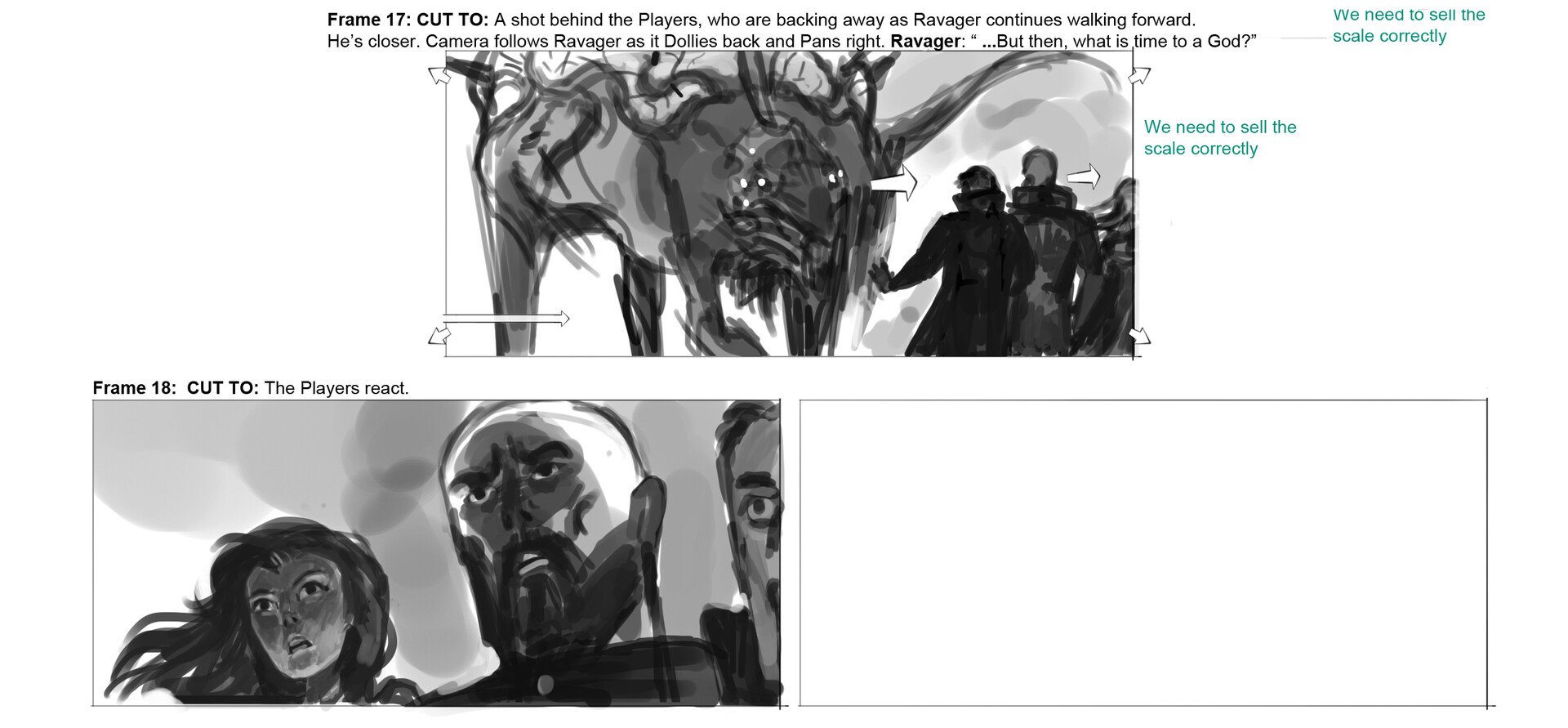 ArtStation - REMNANT 2 - STORYBOARDS - MEET THE RAVAGER