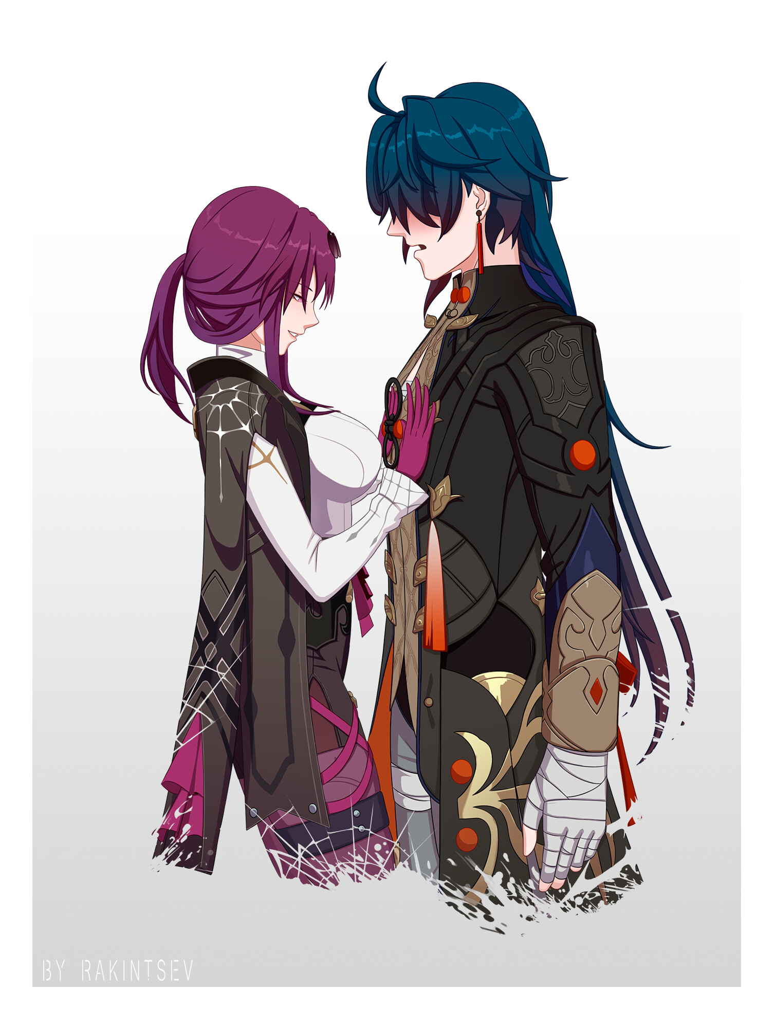 ArtStation - Kafka & Blade - Honkai: Star Rail