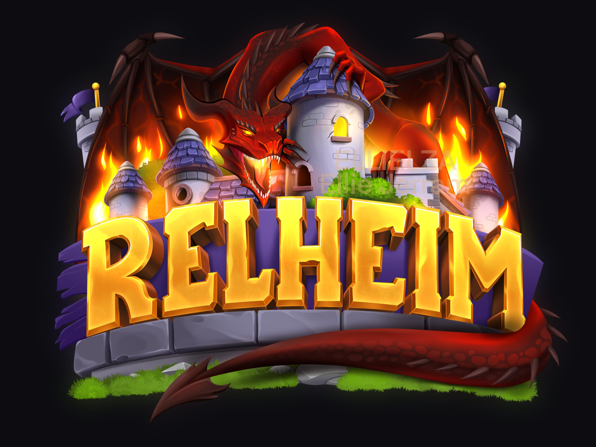ArtStation - Relheim Logo