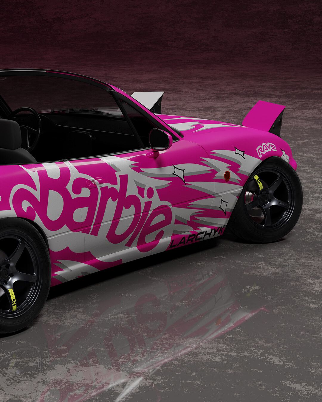 Barbie car design hotsell
