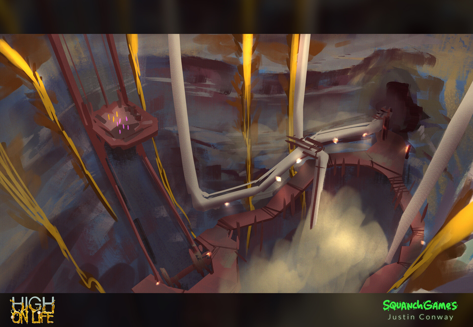 ArtStation - Caves of Zephyr Paradise - High On Life ArtStation - Caves of Zephyr Paradise - High On Life
