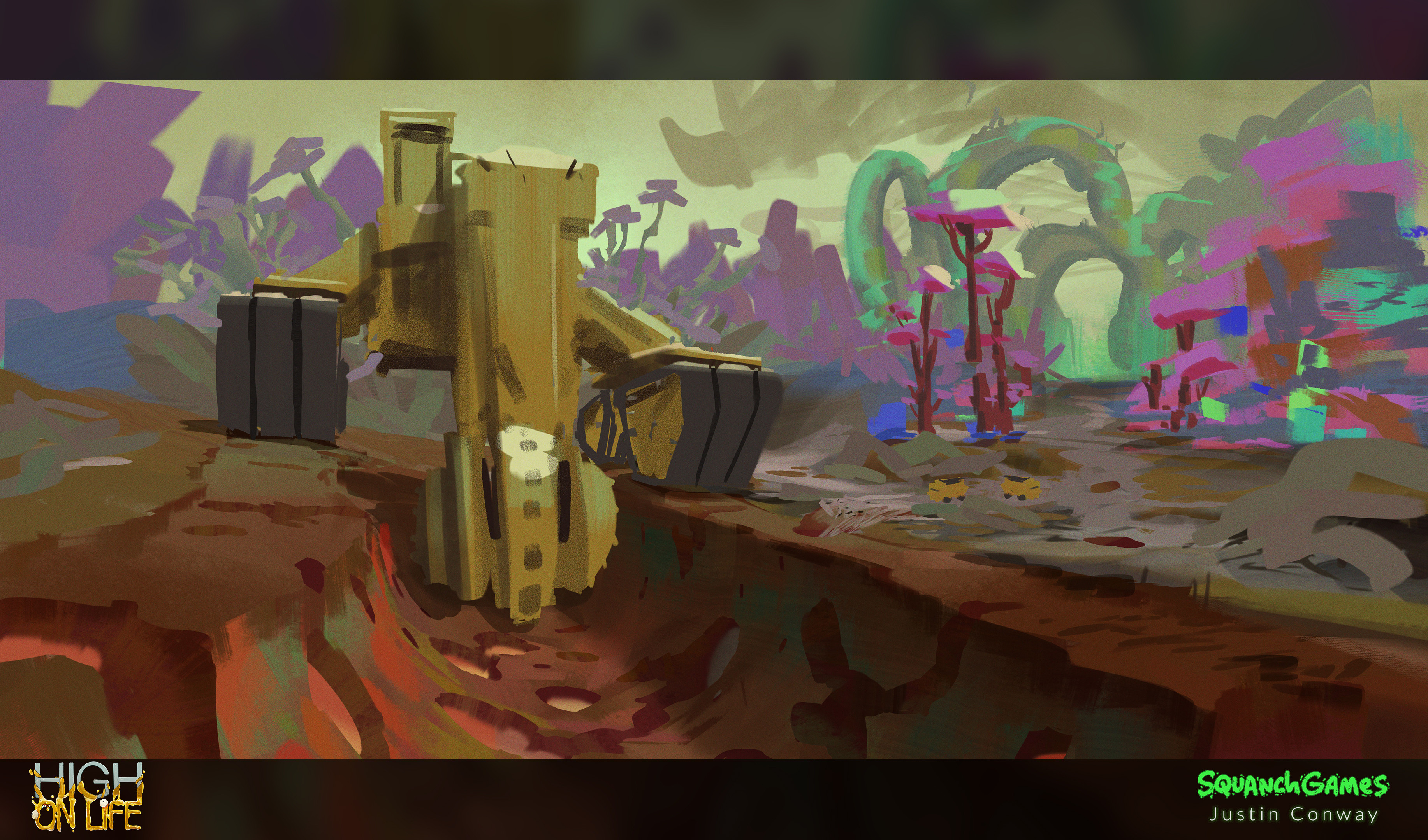 ArtStation - Caves of Zephyr Paradise - High On Life ArtStation - Caves of Zephyr Paradise - High On Life